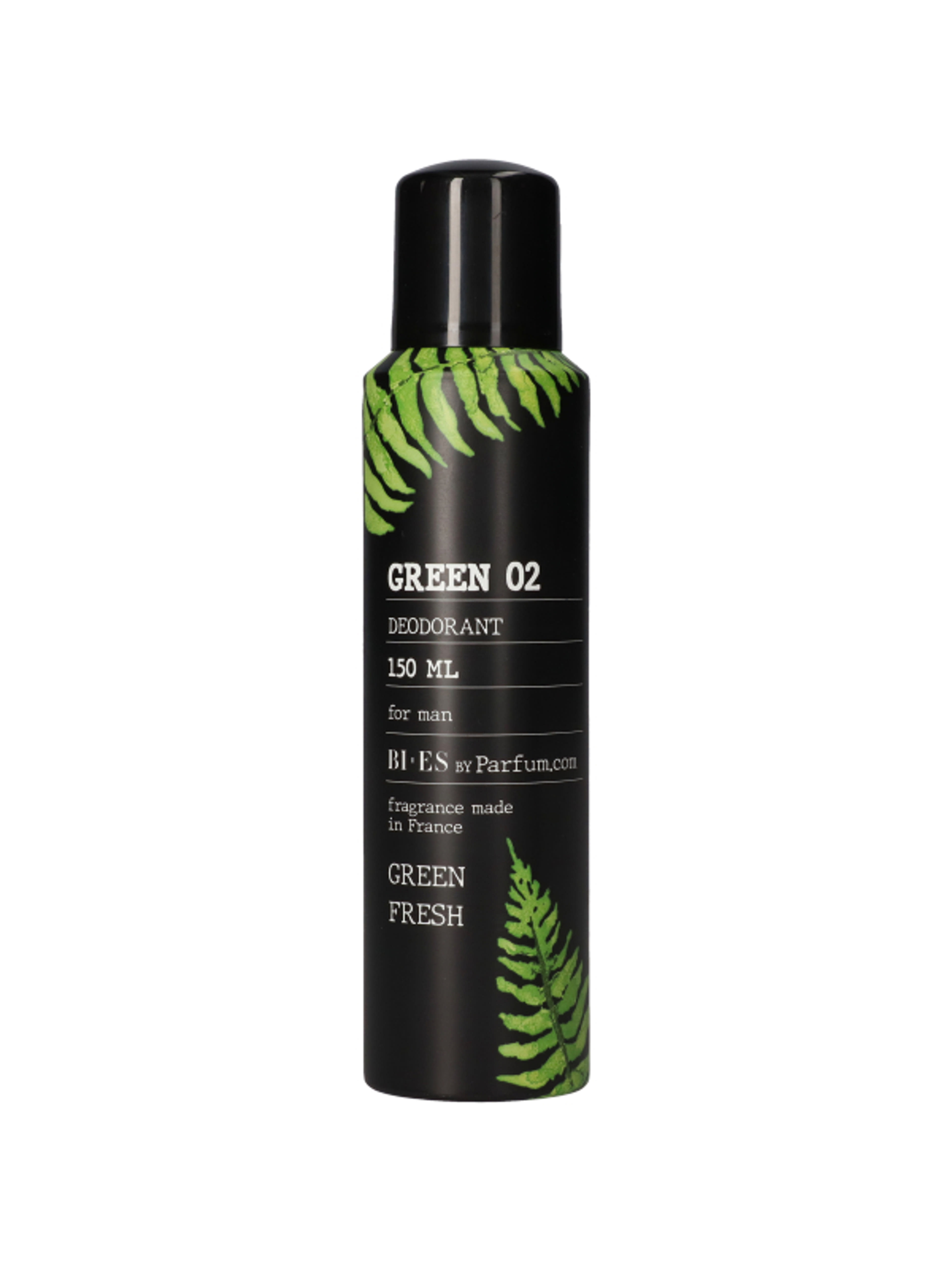 Bi-Es Green 02 dezodor, férfi - 150 ml