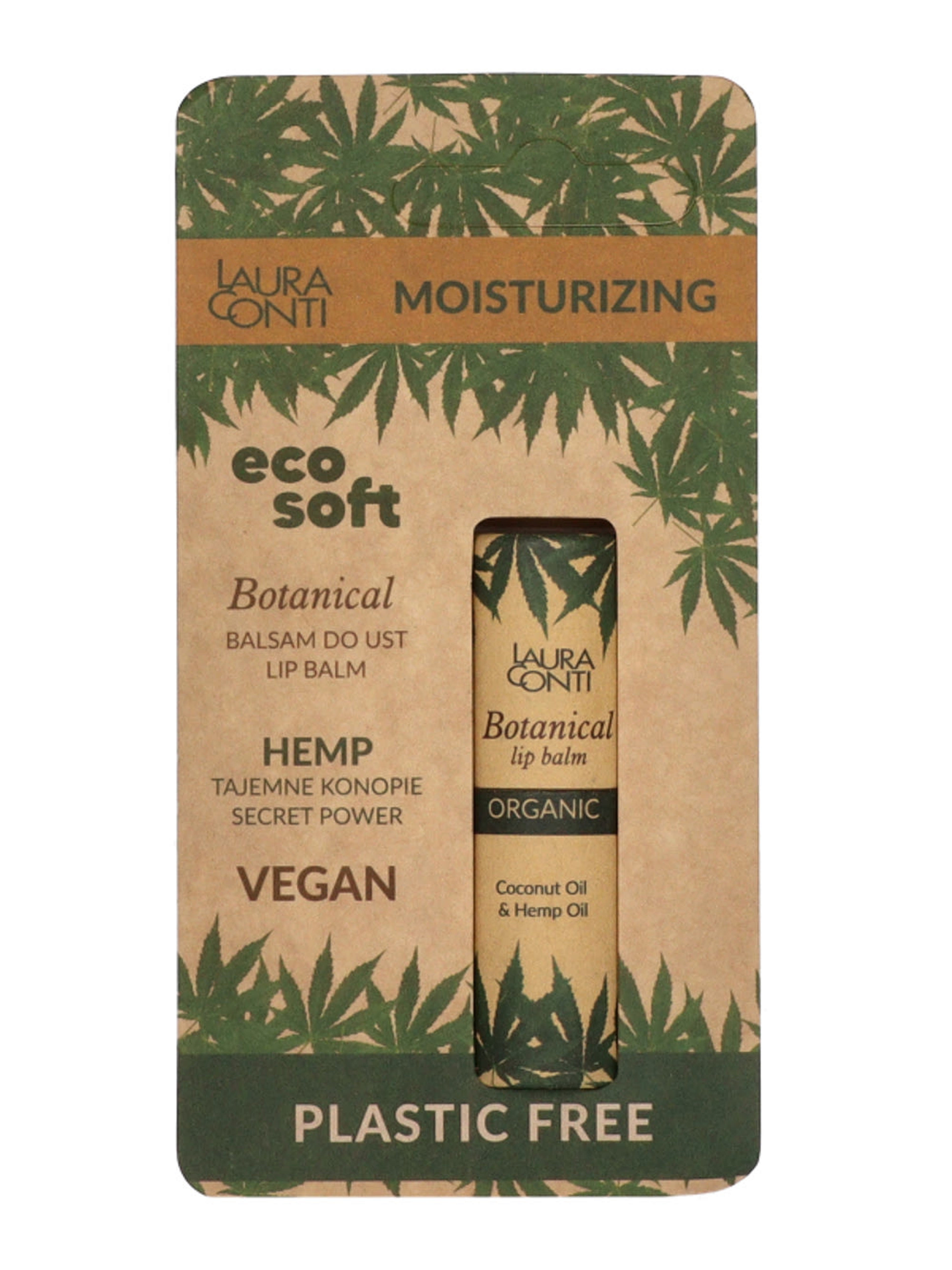 Laura Conti ajakbalzsam kókuszolajjal és kendermagolajjal - 7,2 g