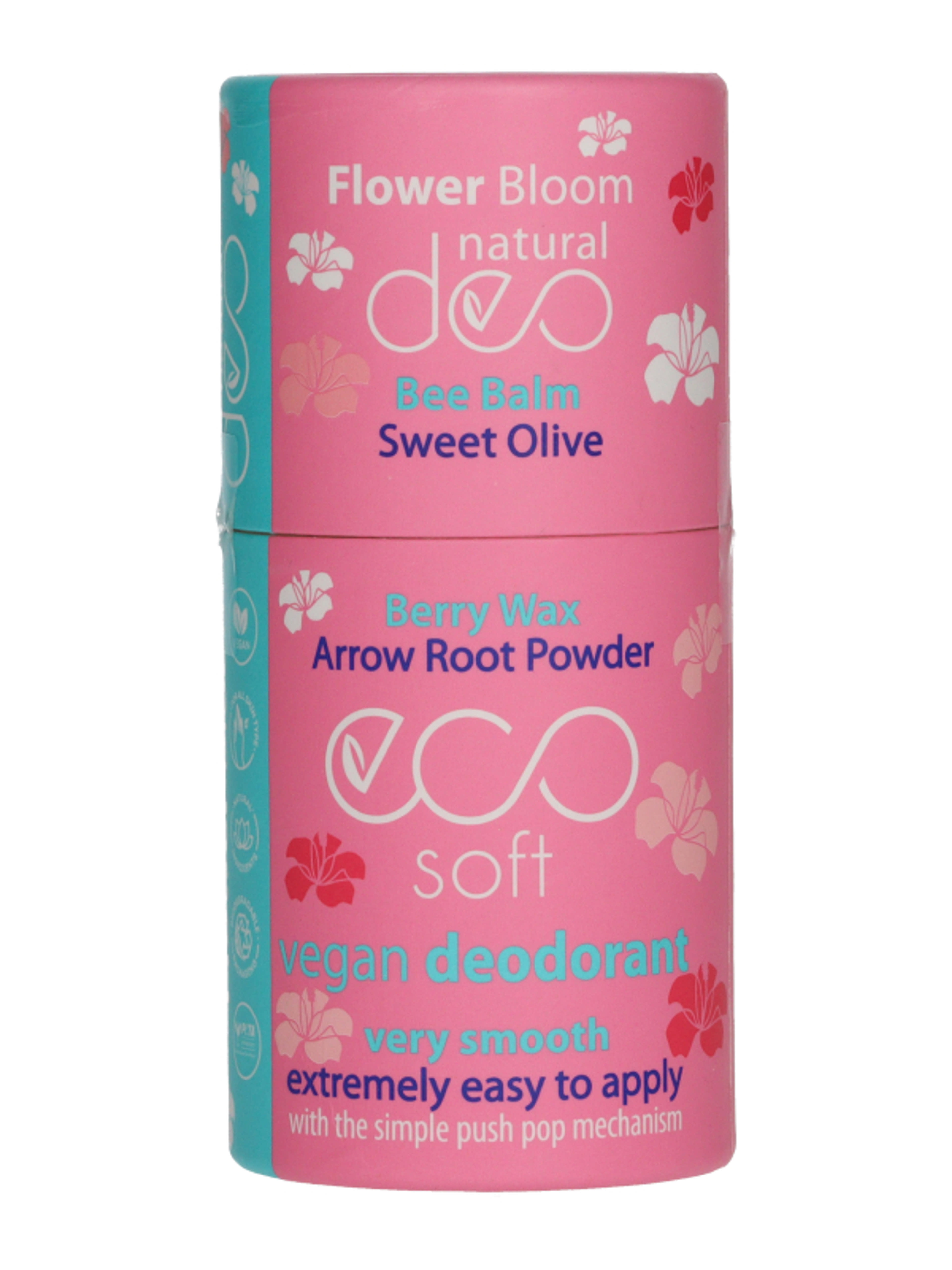 Eco Soft Flower Bloom Vegan golyós dezodor - 50 ml-2