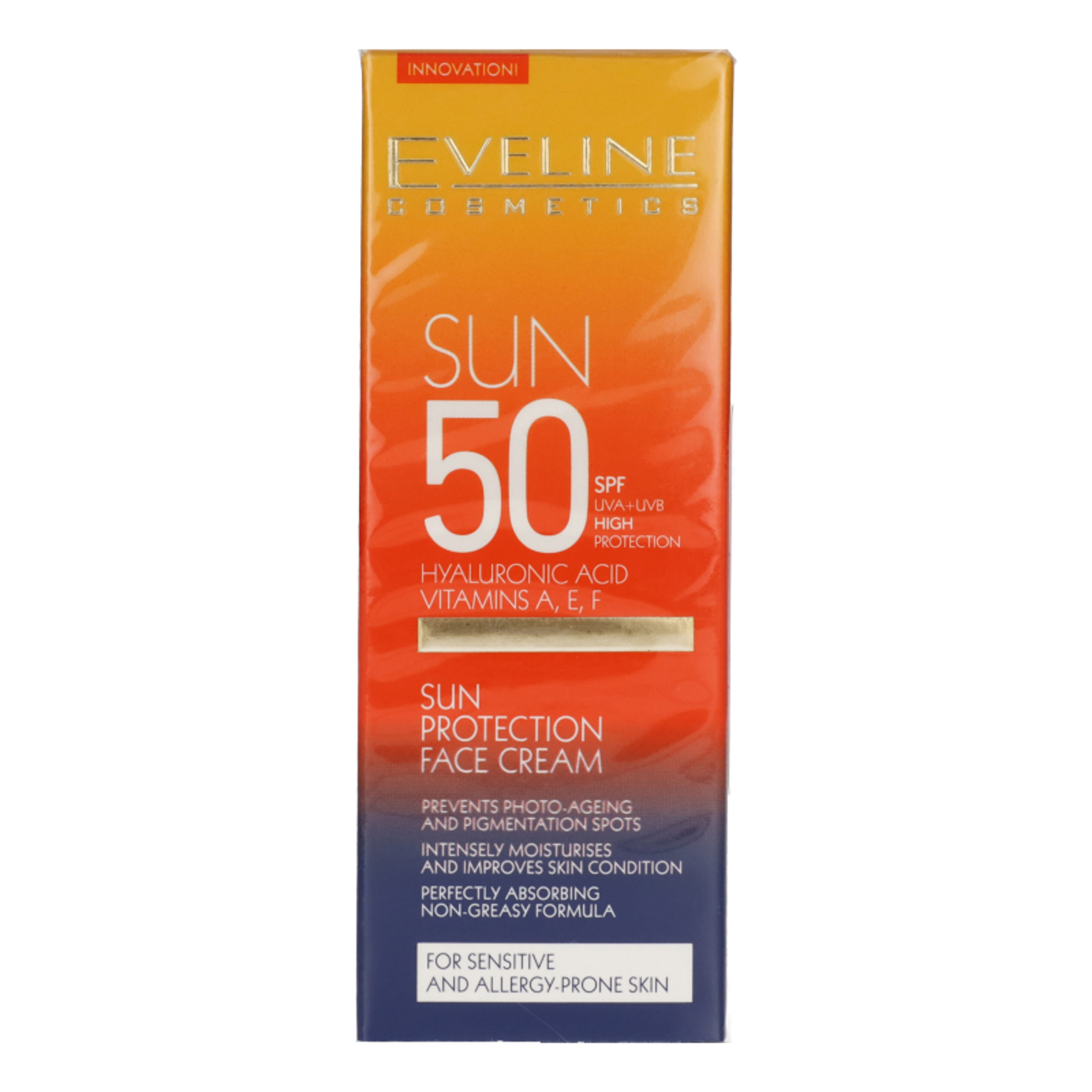 Eveline Cosmetics napvédő arckrém SPF50 - 50 ml-2