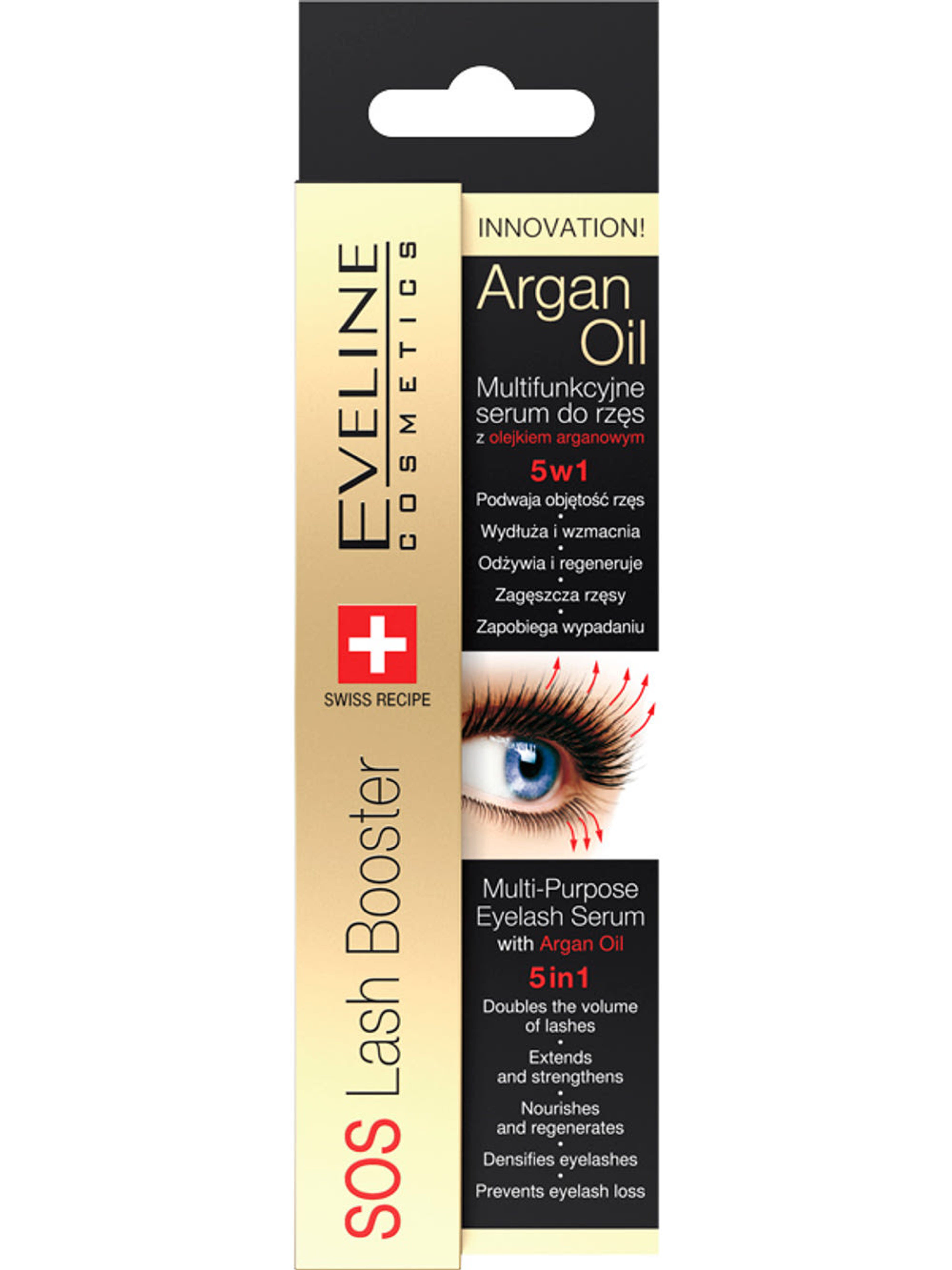Eveline 5in1 Sos Lash Booster szempilla szérum - 10 ml