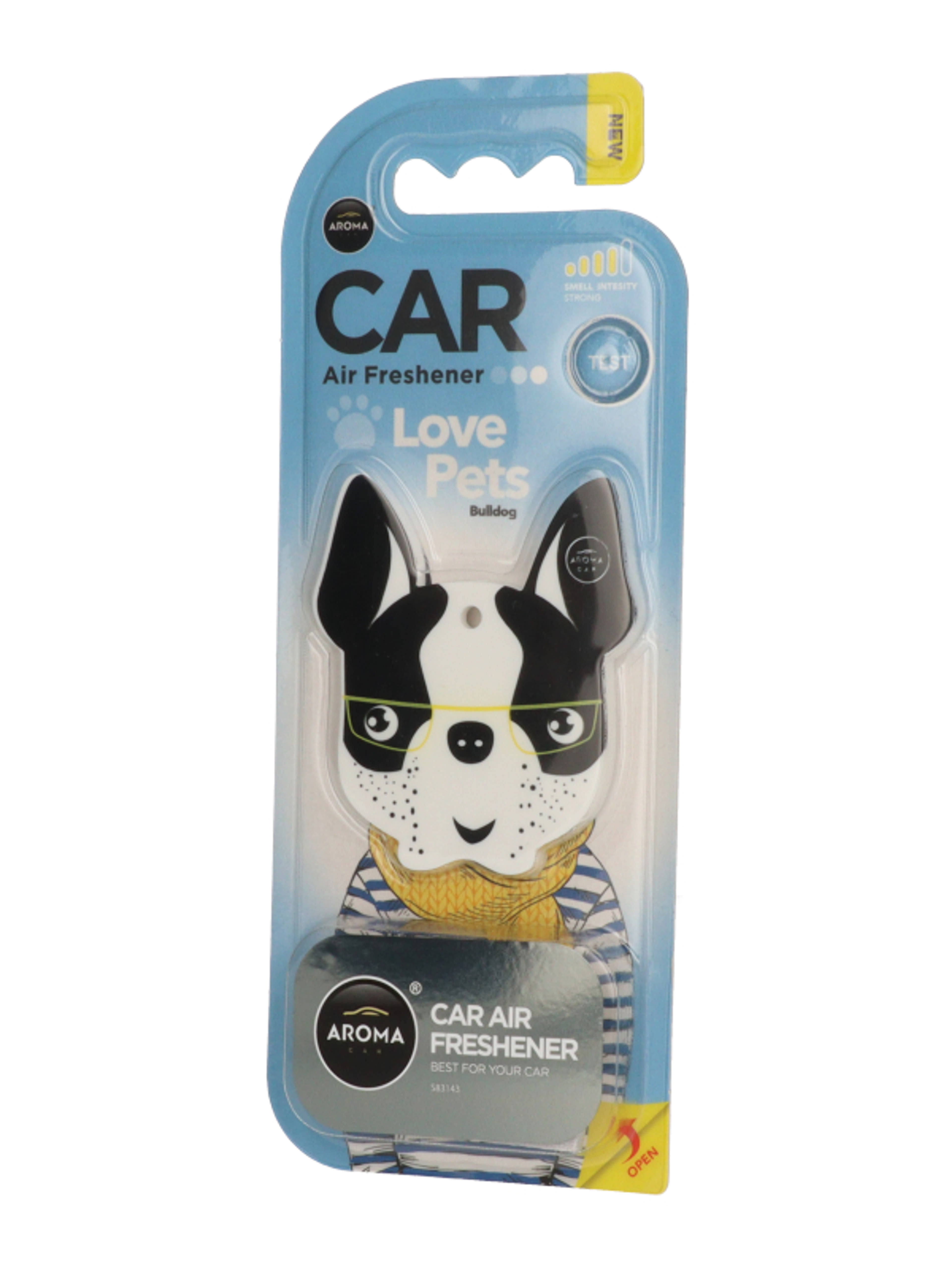 Aroma Car autóillatosító óceán illattal kutya alakú - 8.5 g-2
