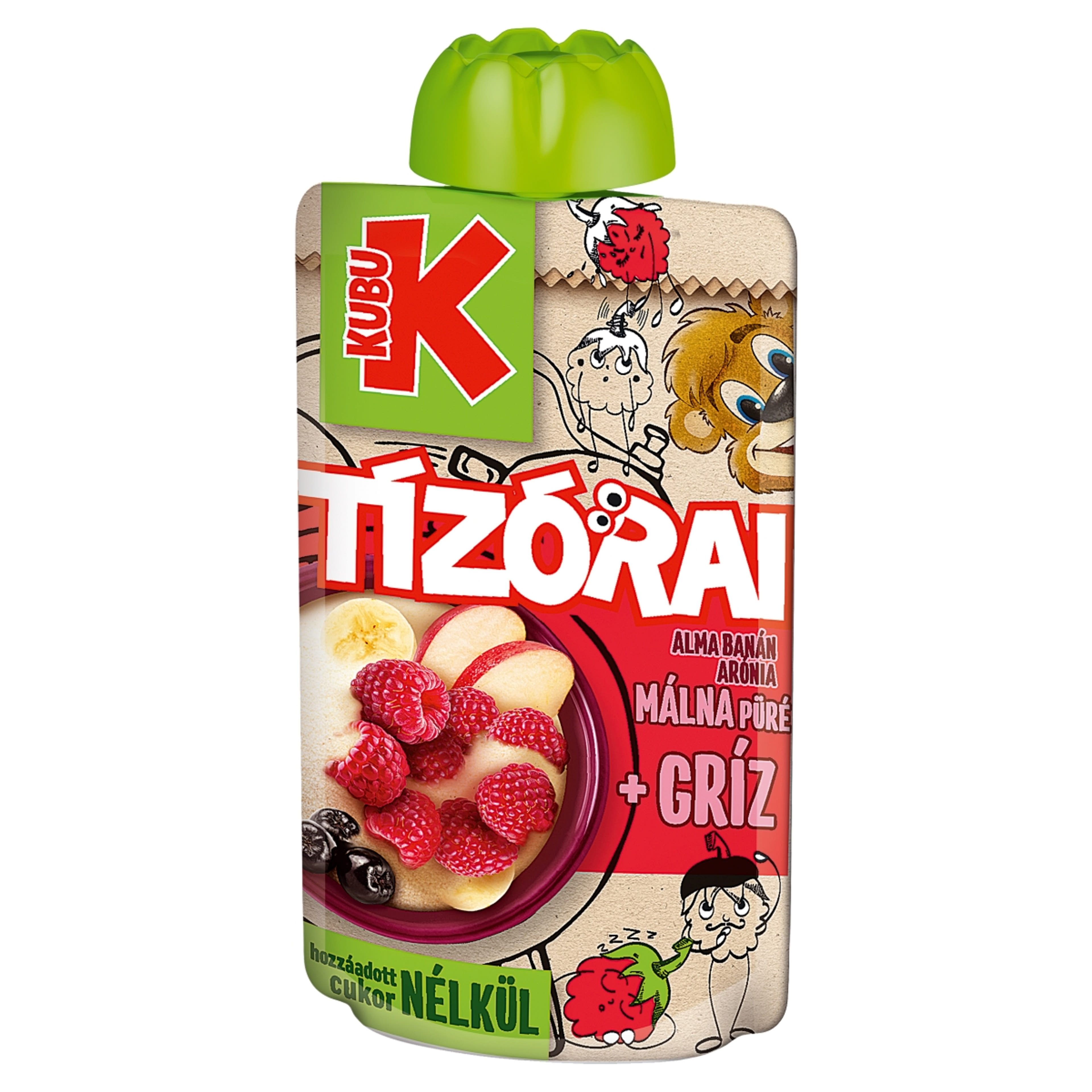 Kubu Tízórai, málna-gríz - 100 g