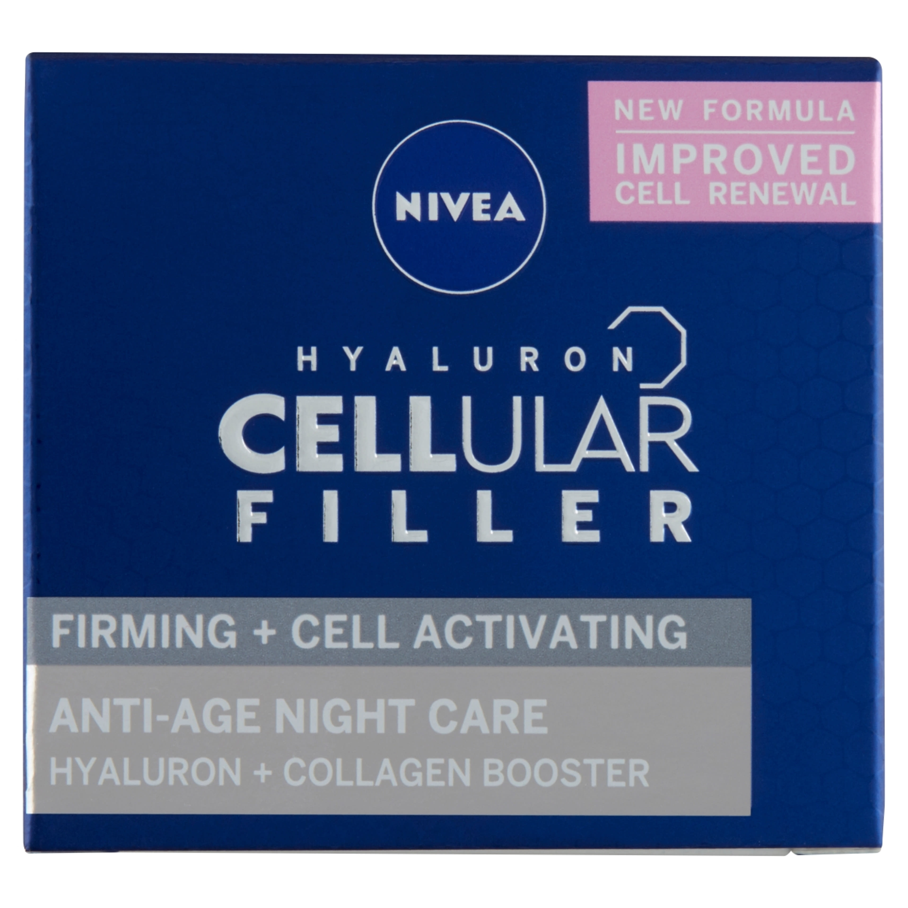 NIVEA Hyaluron Cellular Filler Feszesítő Éjszakai Arckrém - 50 ml-2
