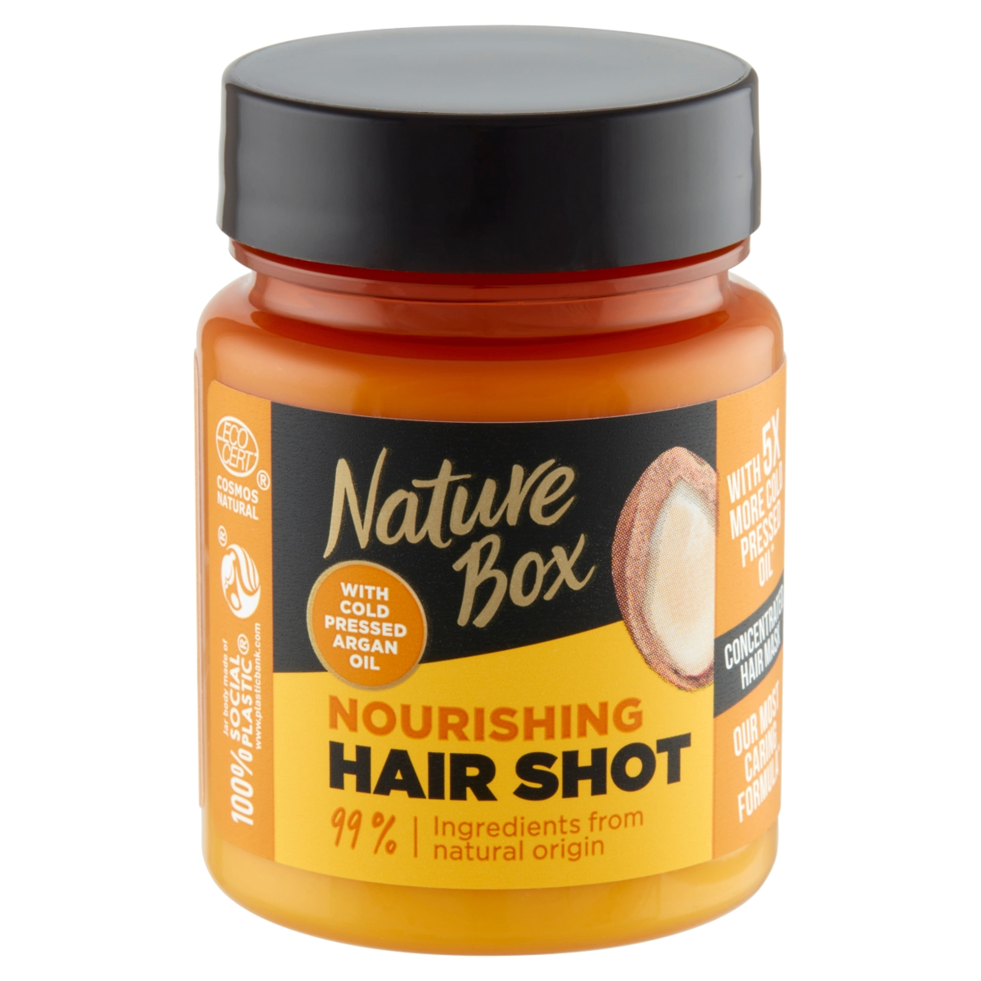 Nature Box Hair Shot hajpakolás Argán olajjal a puha hajért - 60 ml-2