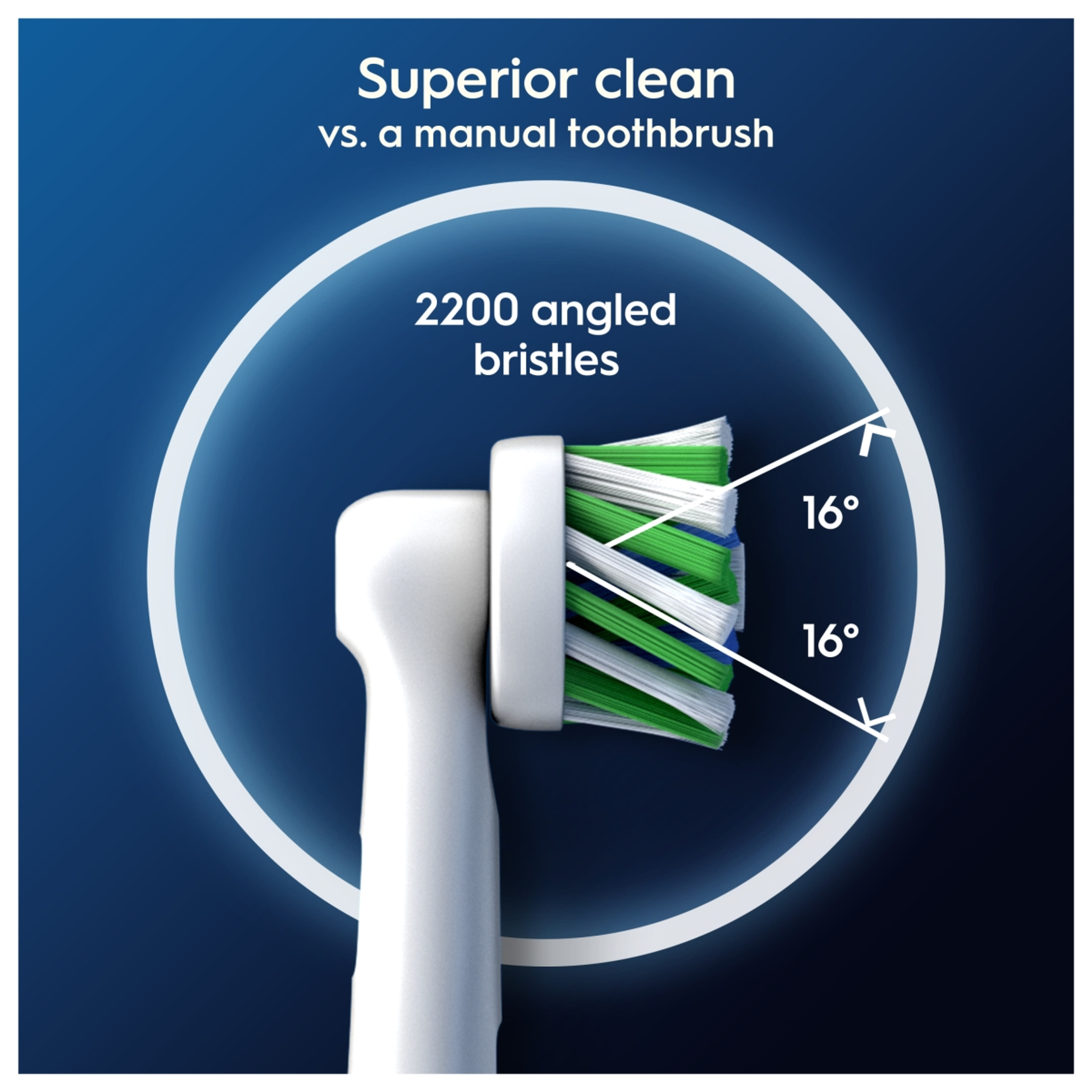 Oral-B Pro Cross Action fogkefefej - 8 db-9