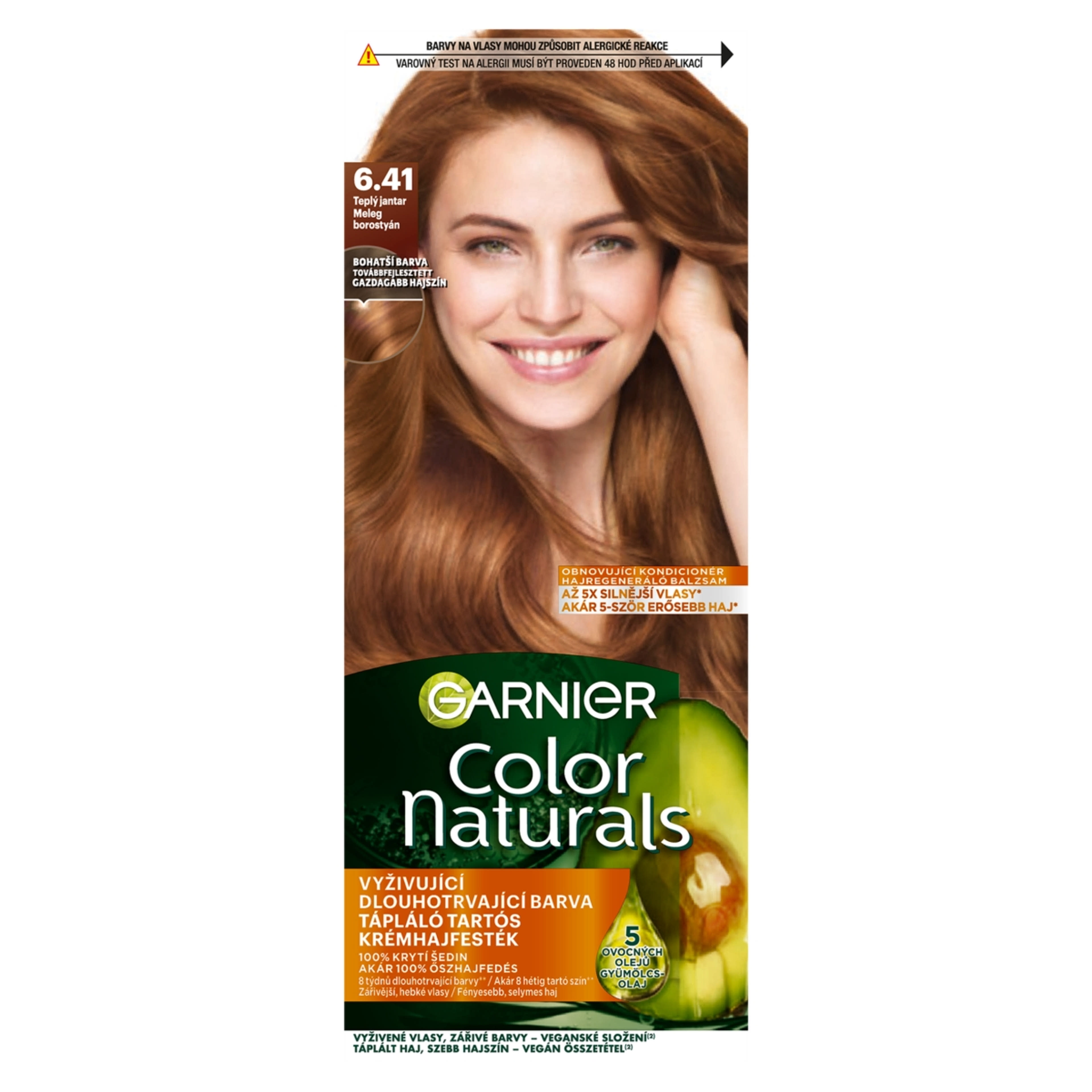 Garnier Color Naturals Tartós hajfesték /6.41 Sweet Amber - 1 db-1