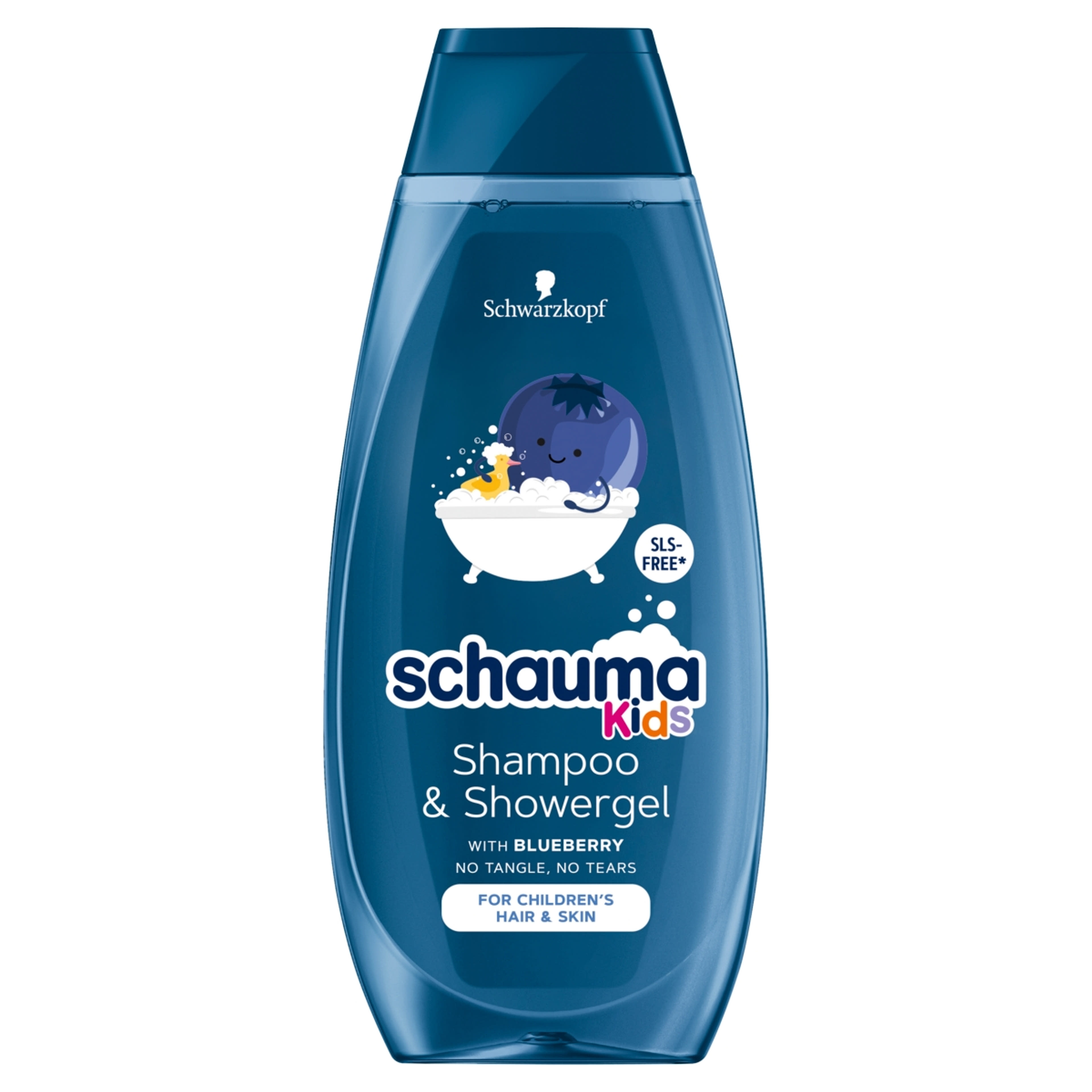 Schauma Kids sampon és tusfürdő fiúknak,áfonyás - 400 ml
