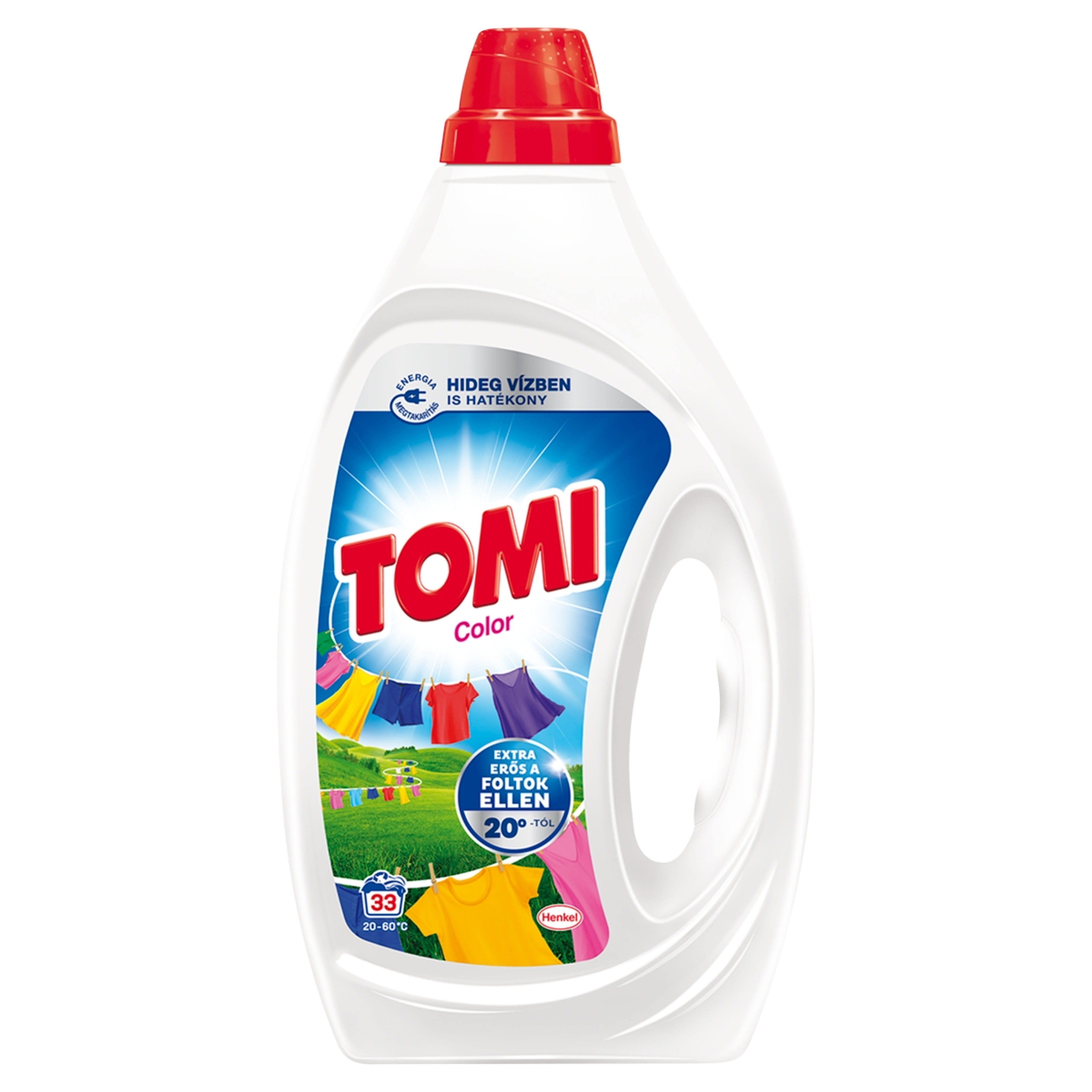 Tomi Color mosógél 33 mosás - 1485 ml-1