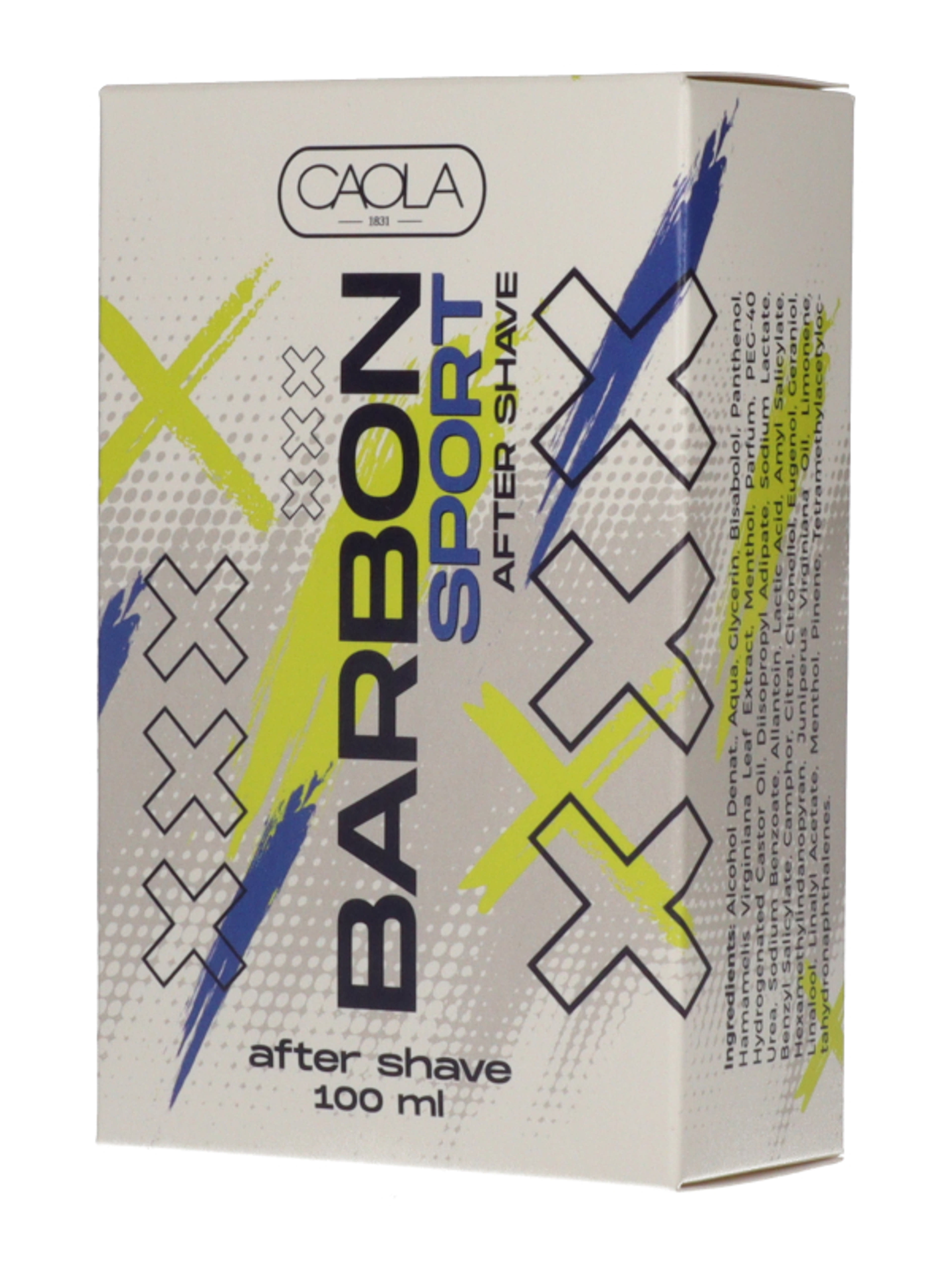 Caola Barbon Sport after shave - 100 ml-3