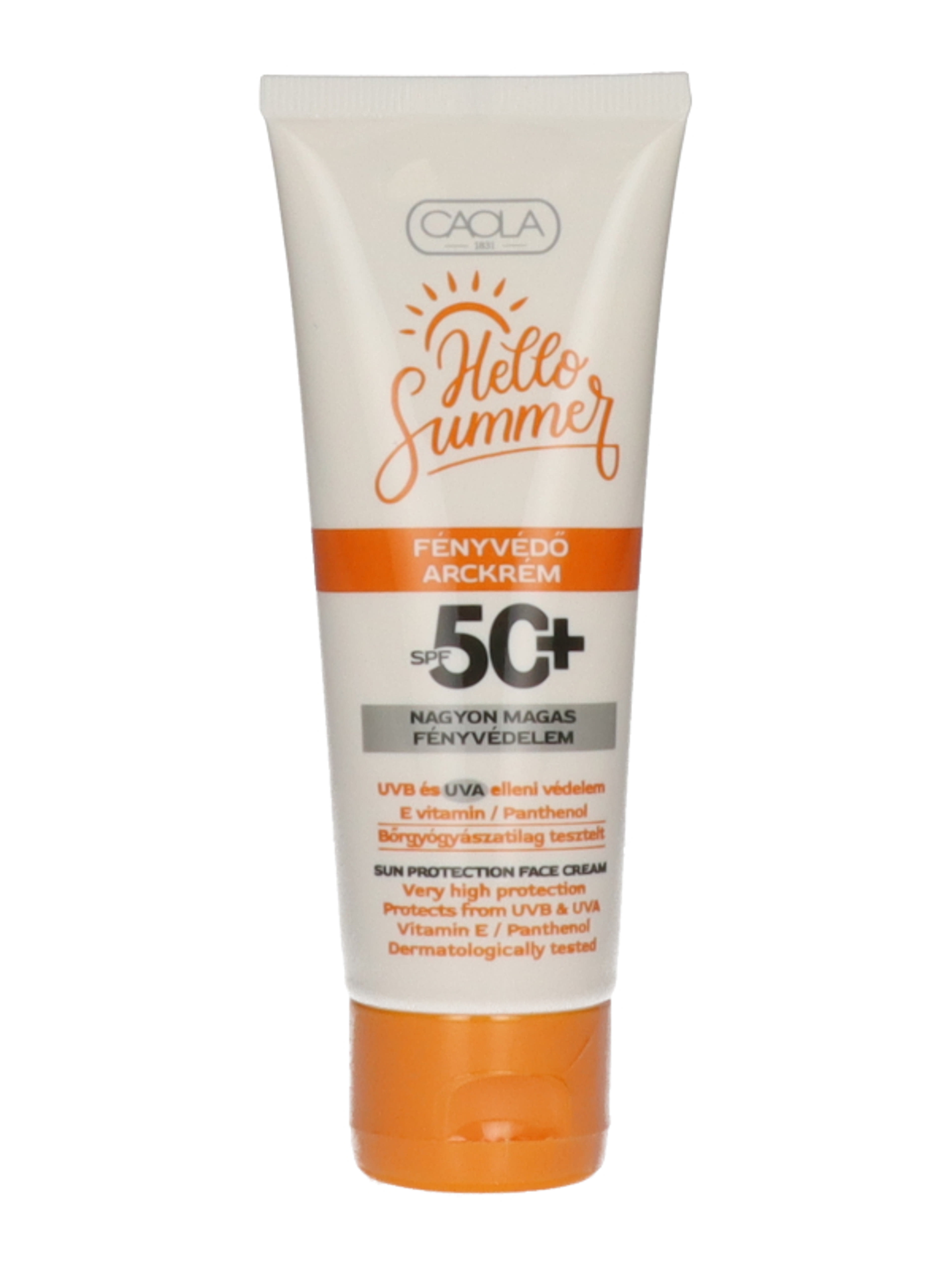 Caola Sun fényvédő arckrém SPF50+ - 75 ml-3