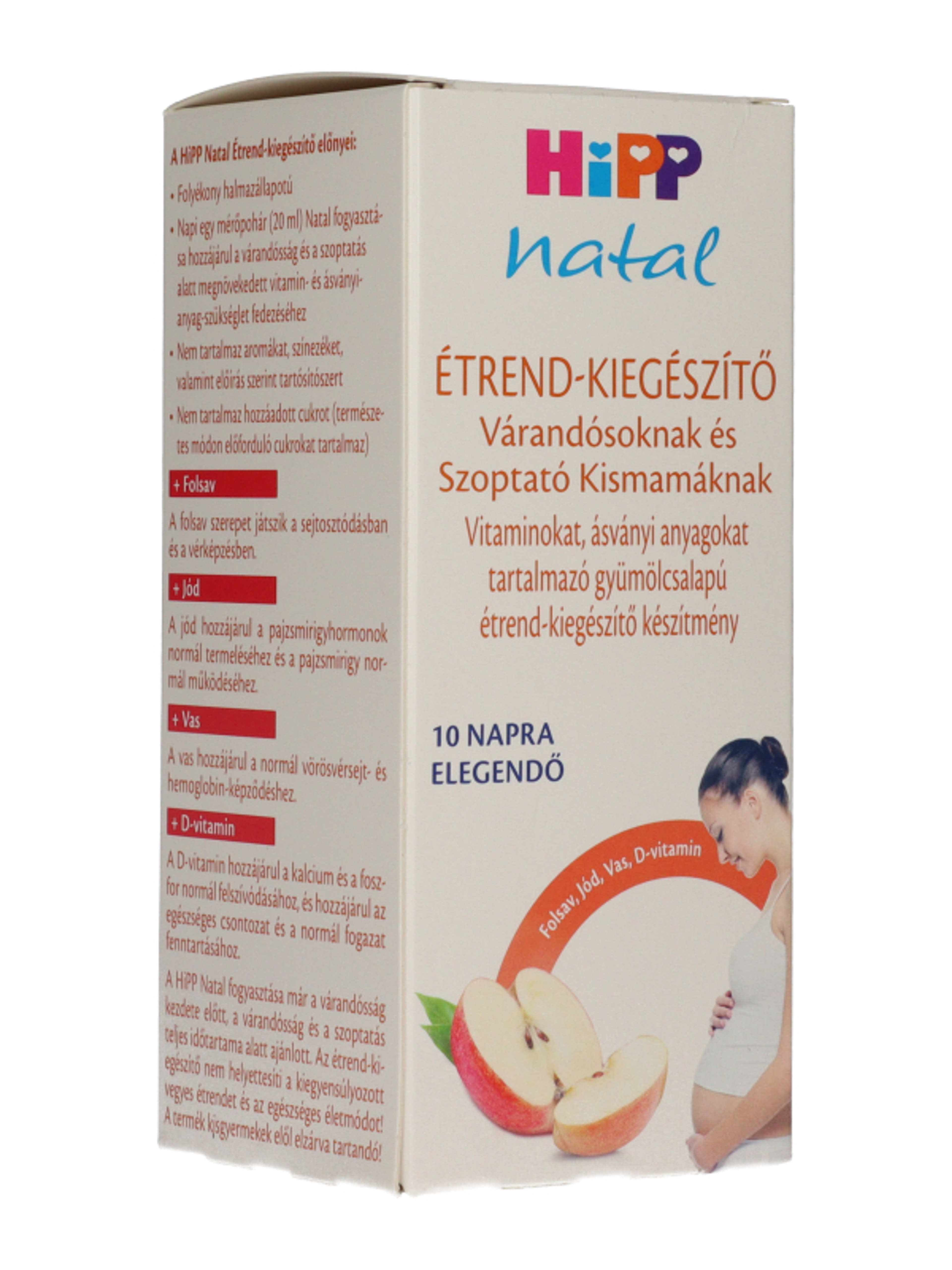 Hipp Natal Étrendkiegészítő Kismamáknak - 200 ml-5