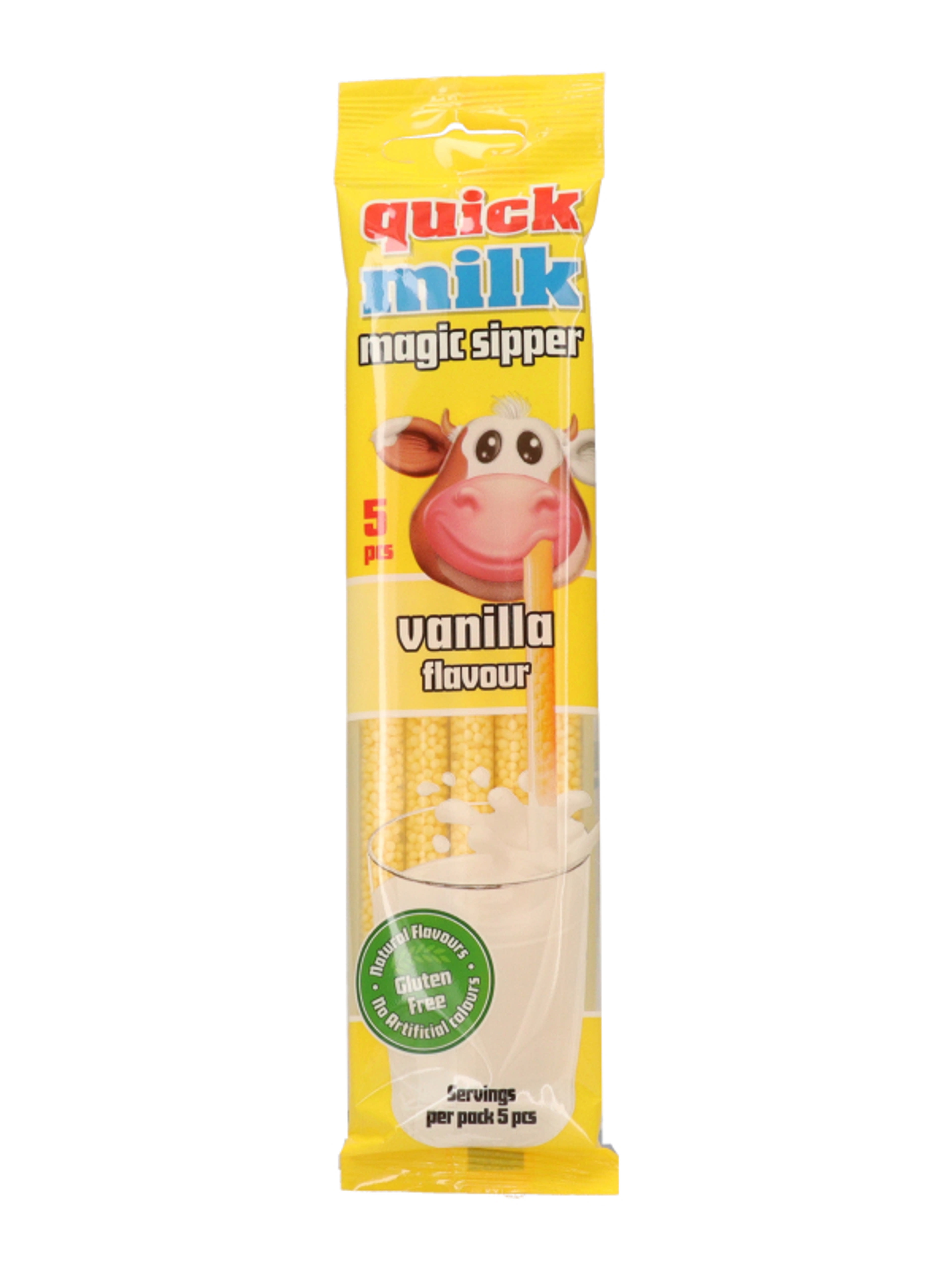 Quick Milk szívószál vanília ízű - 30 g-1