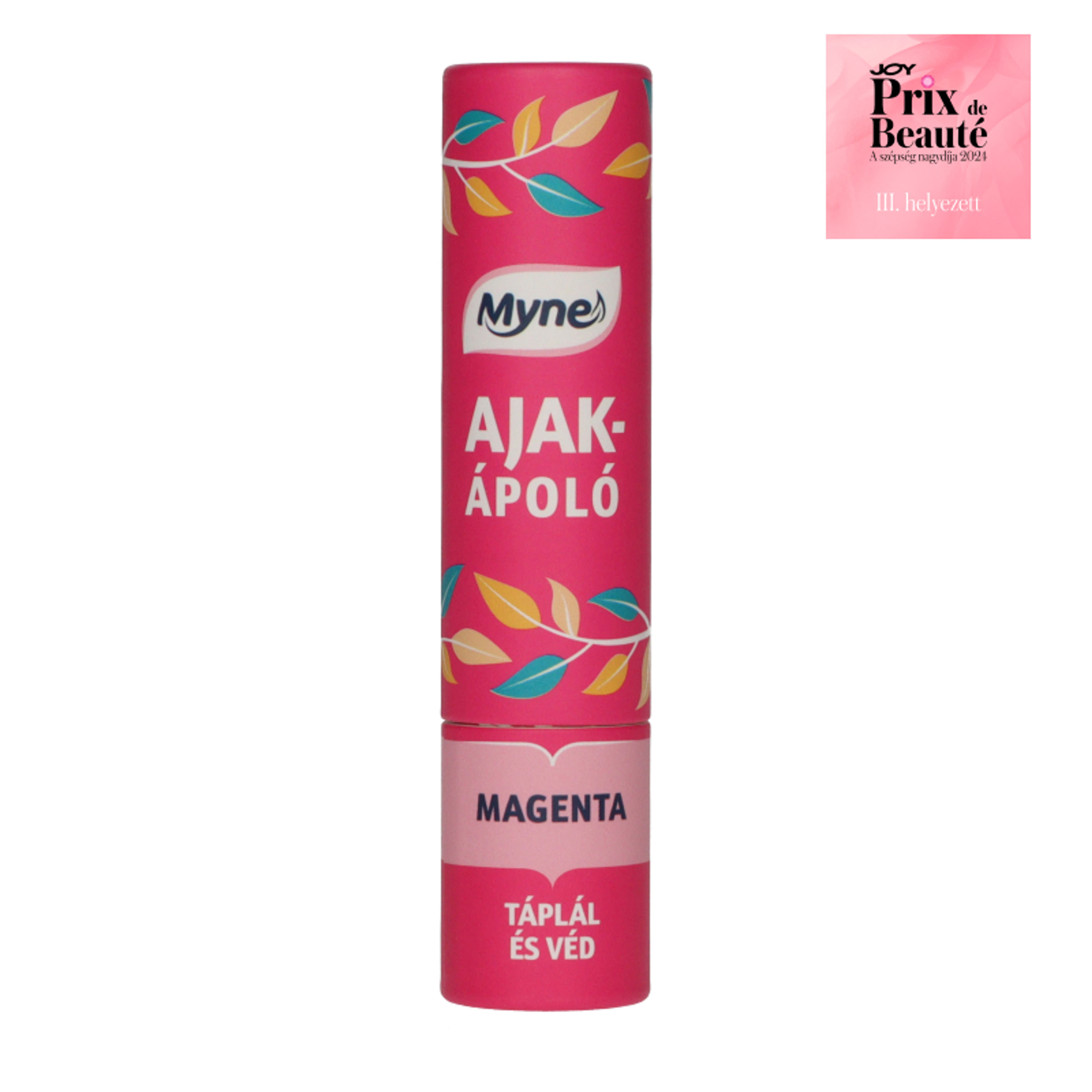 Myne ajakápoló kókuszolajjal magenta színben - 7 g