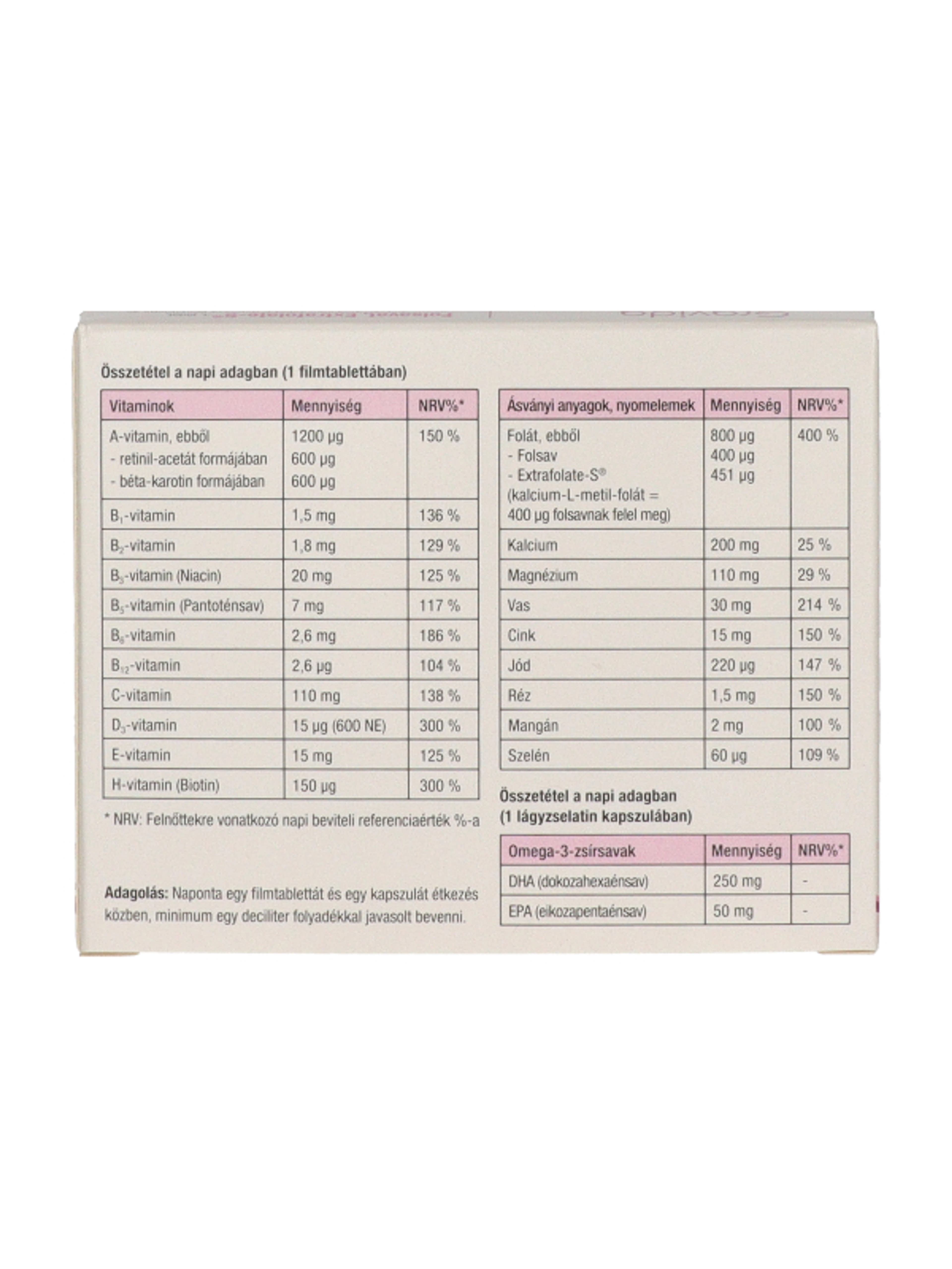 Gravida Optima terhesvitamin 2x28 db - 56 db-3