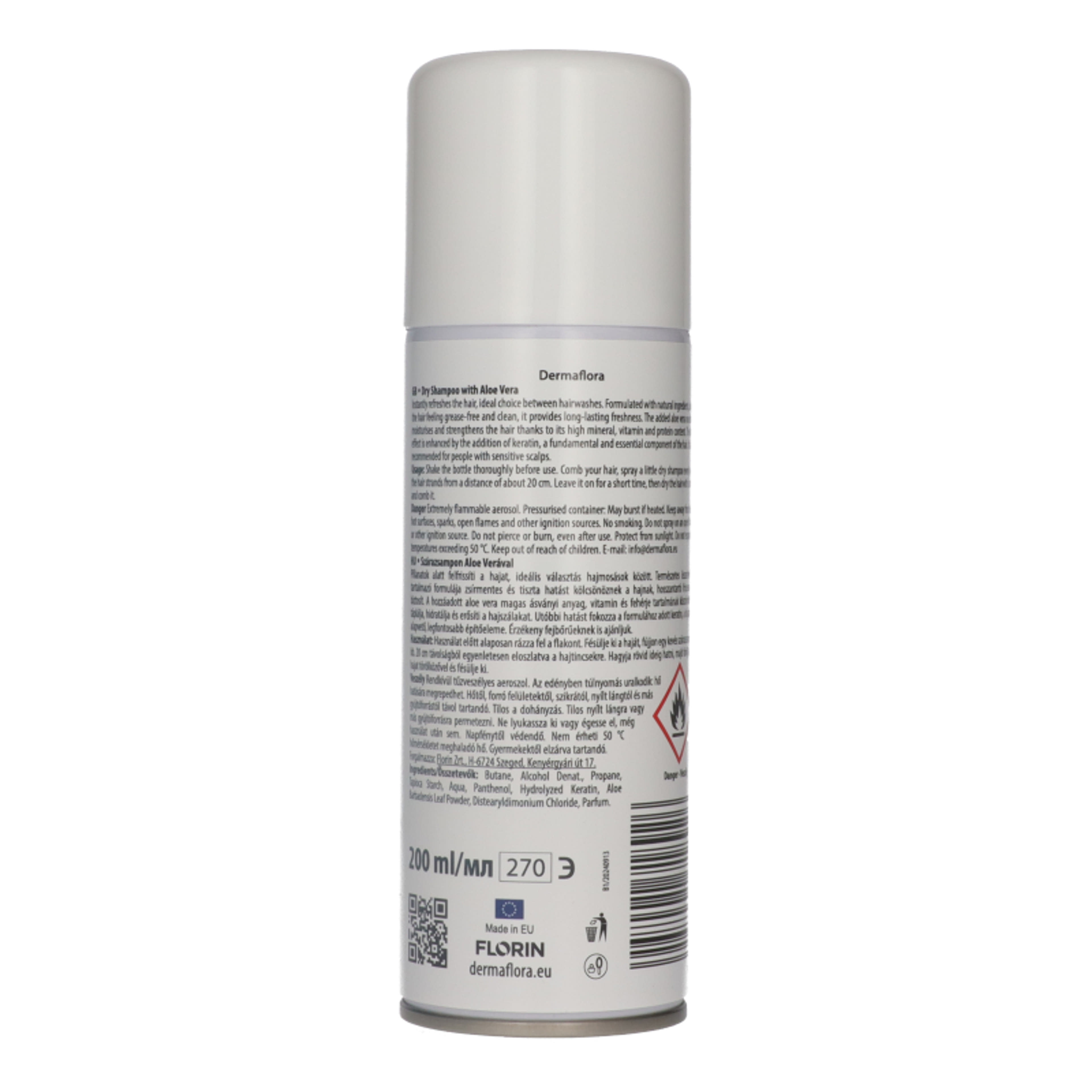 Dermaflora Aloe Vera szárazsampon - 200 ml-2