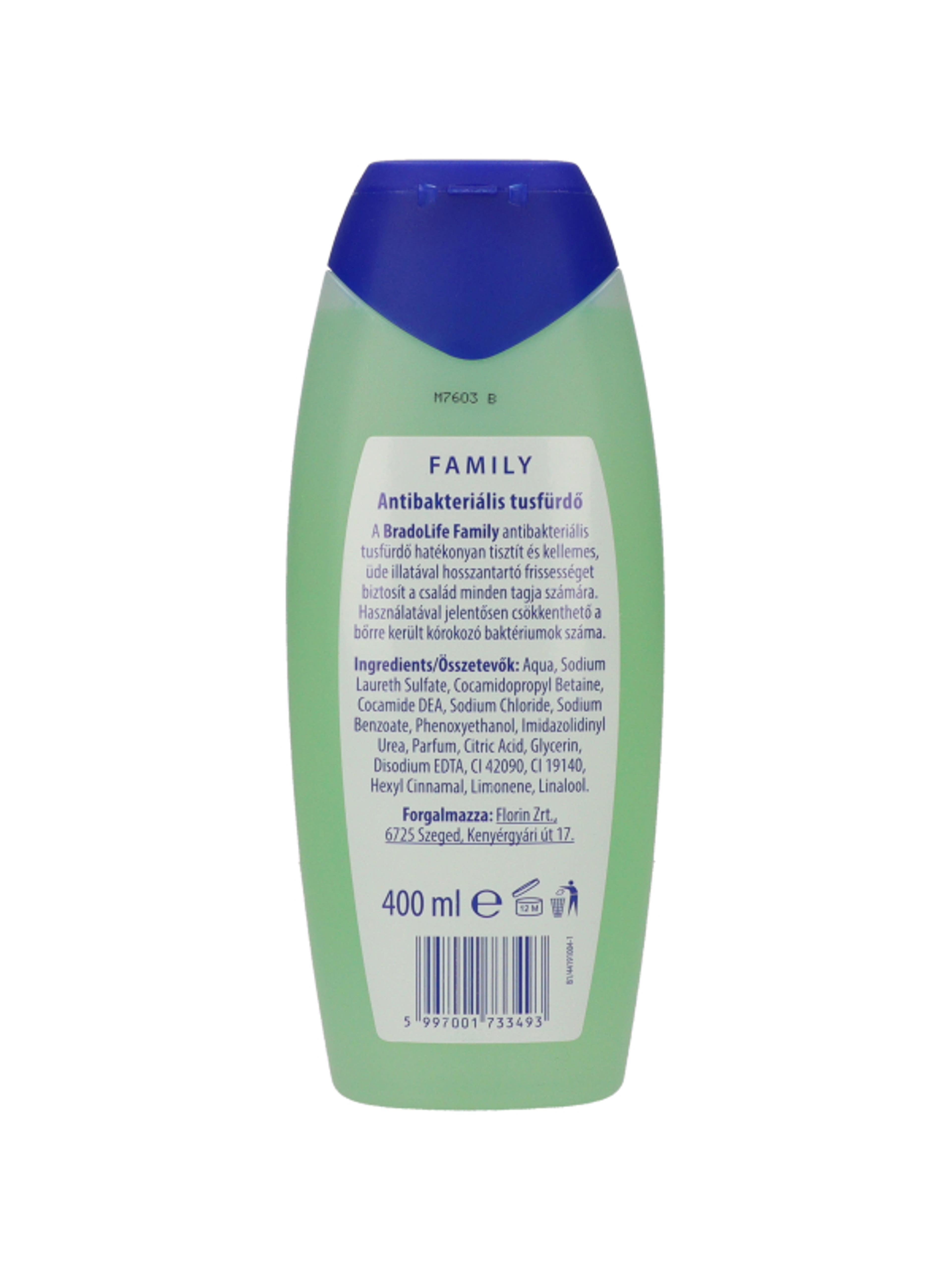 Bradolife tusfürdő antibakteriális family - 400 ml-5
