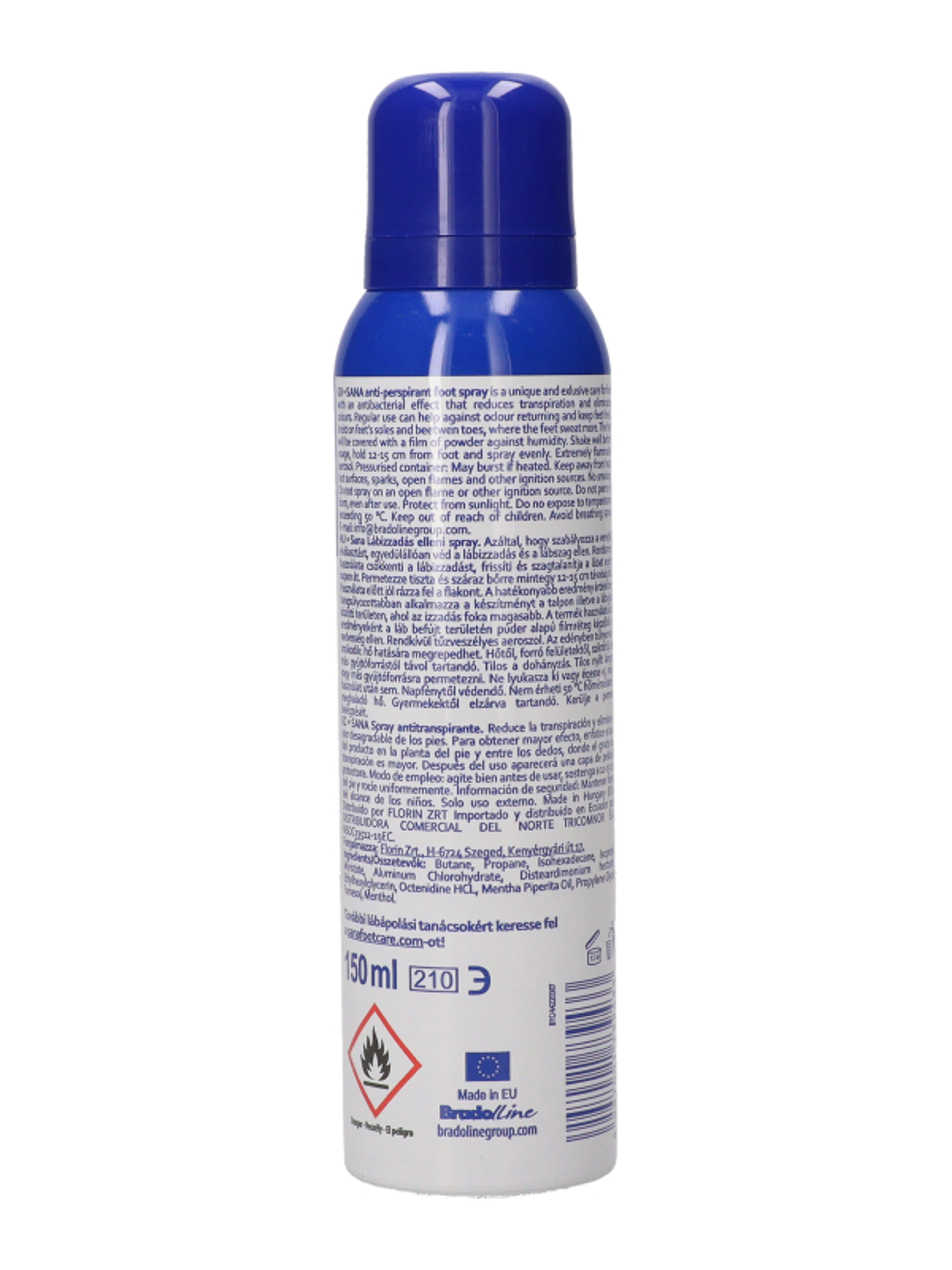 Sana lábizzadás elleni spray - 150 ml-4