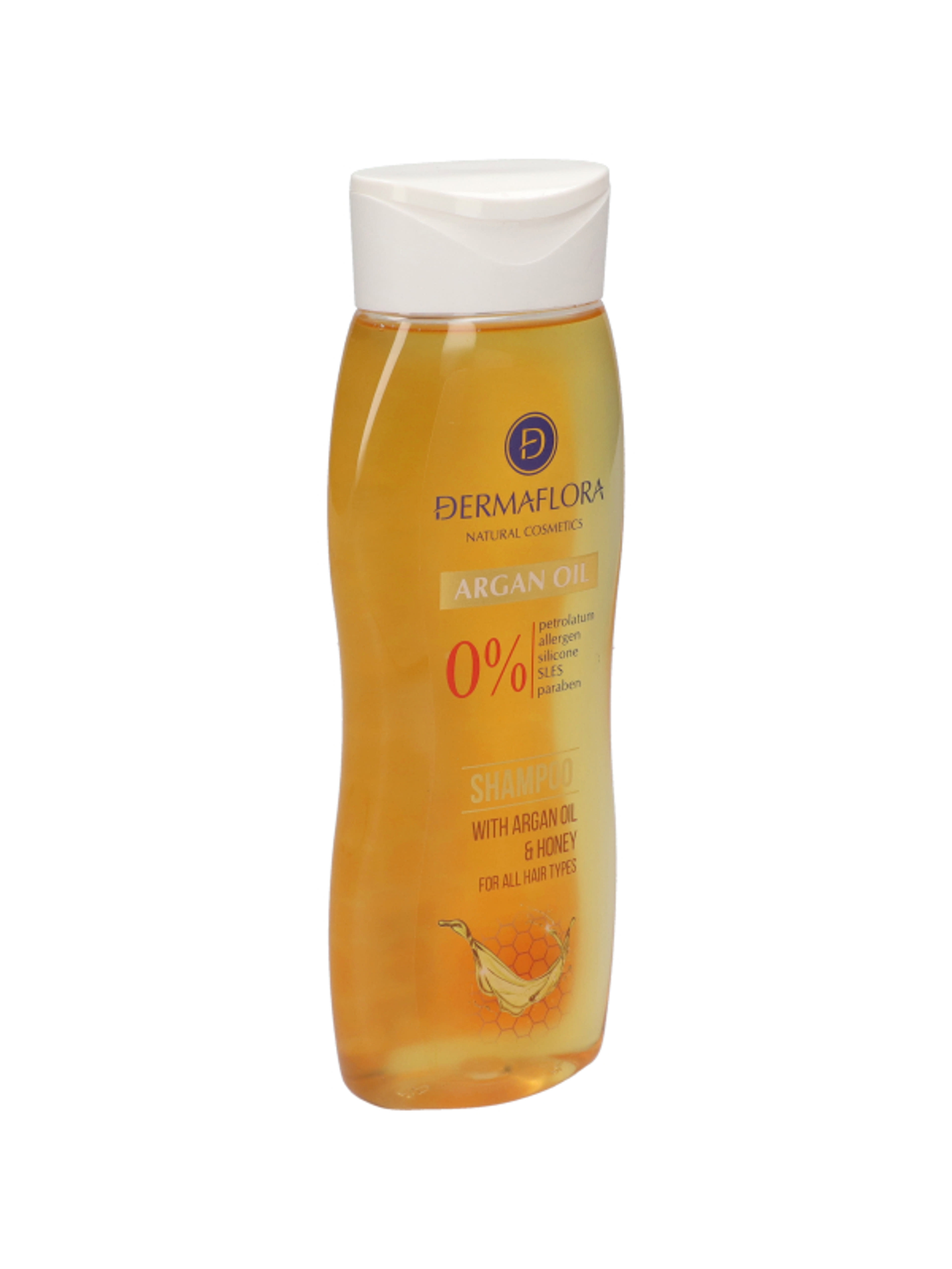 Dermaflora 0 % Argan Oil & Honey sampon - 250 ml-5