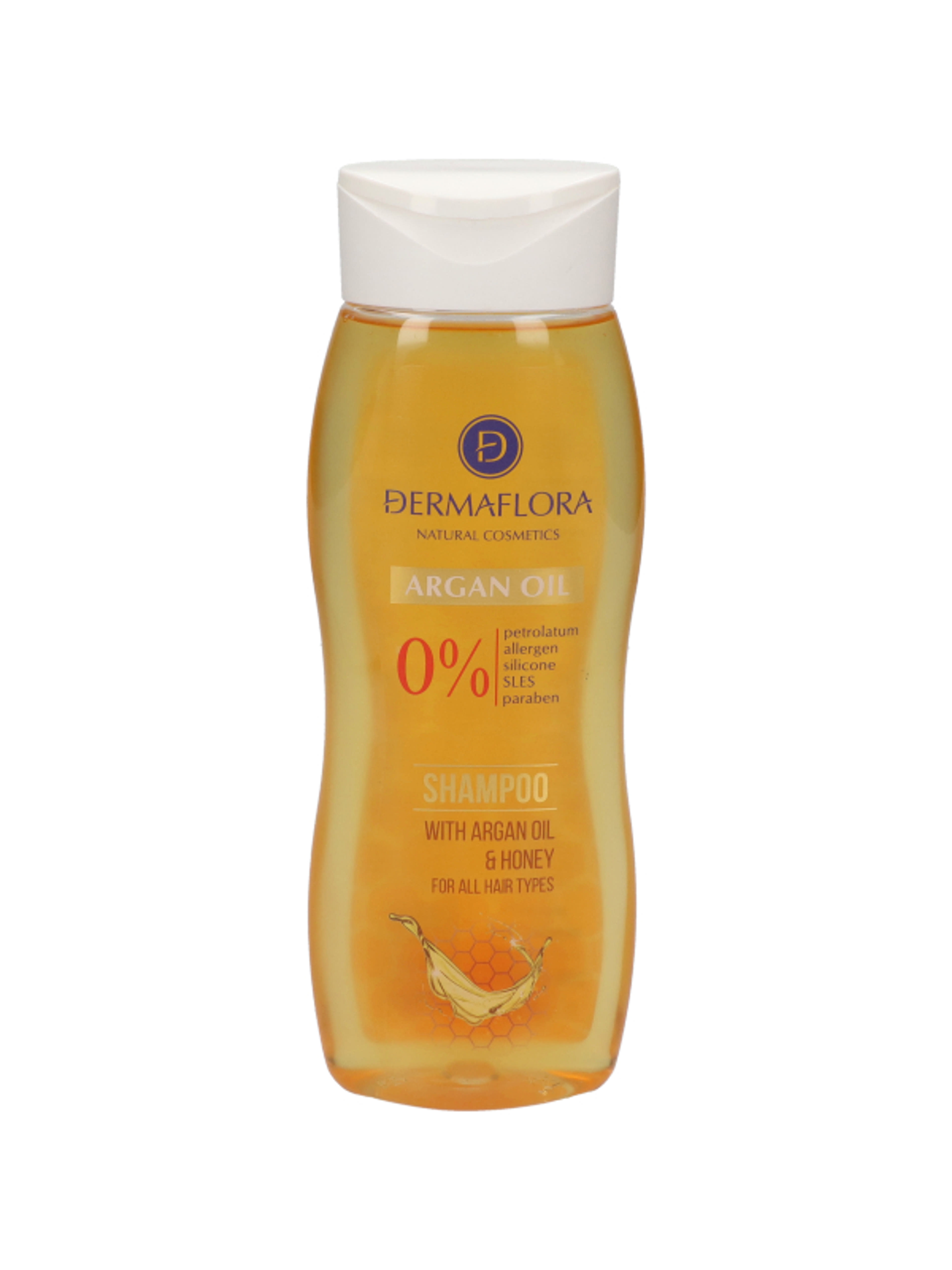 Dermaflora 0 % Argan Oil & Honey sampon - 250 ml-2