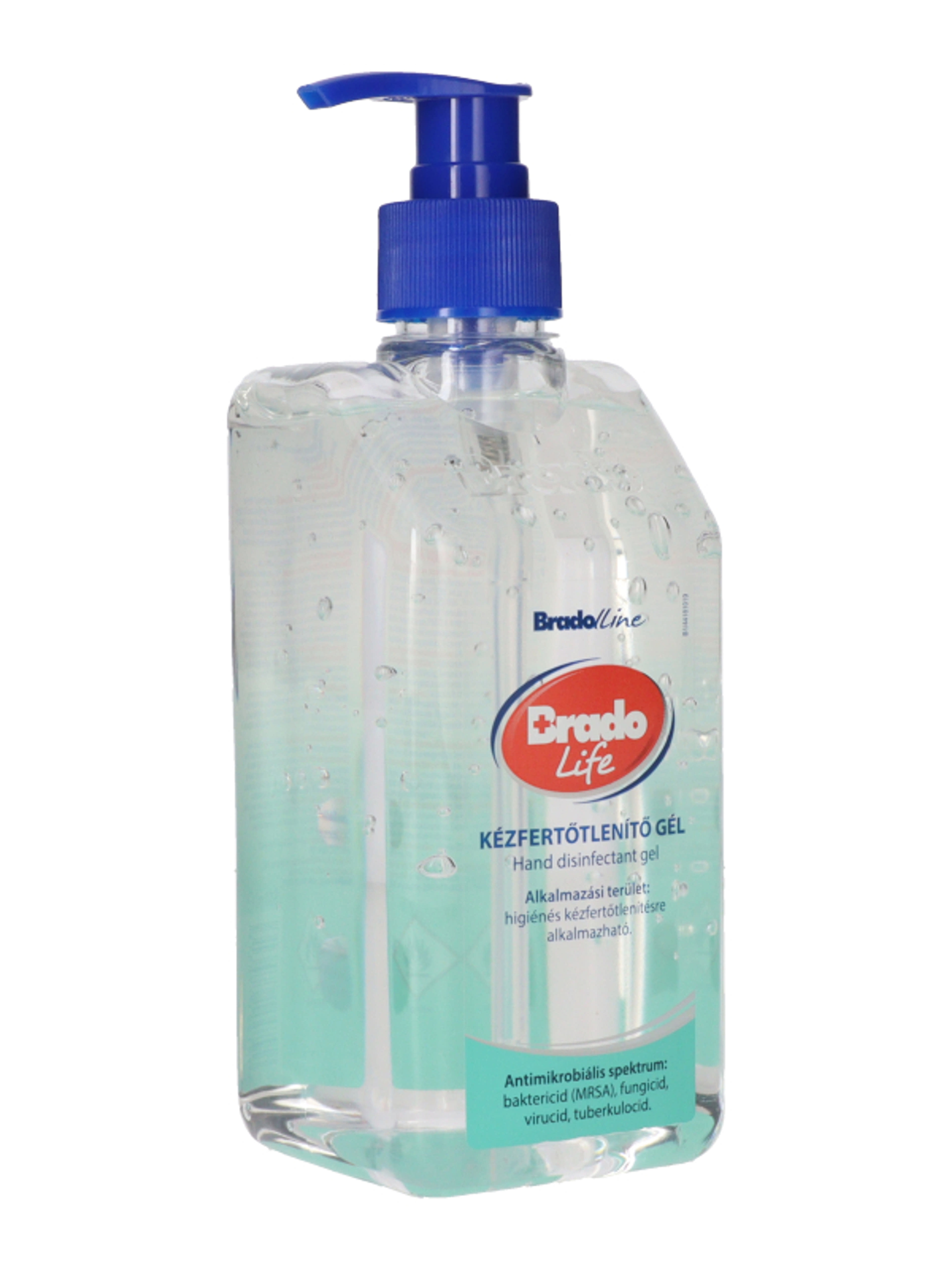 BradoLife higiénés kézfertőtlenítő gél - 500 ml-5
