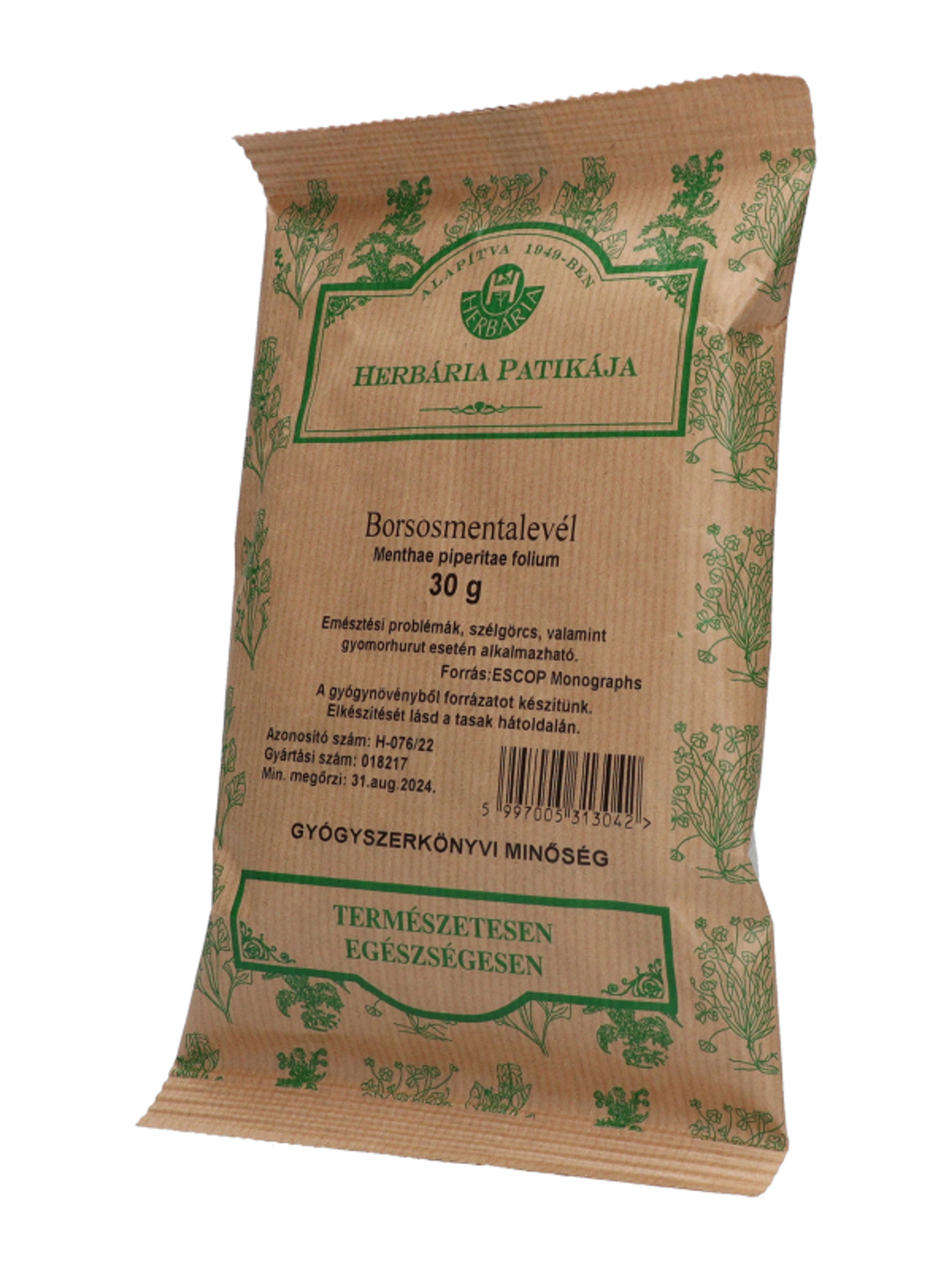 Herbária Borsosmentalevél - 30 g-3