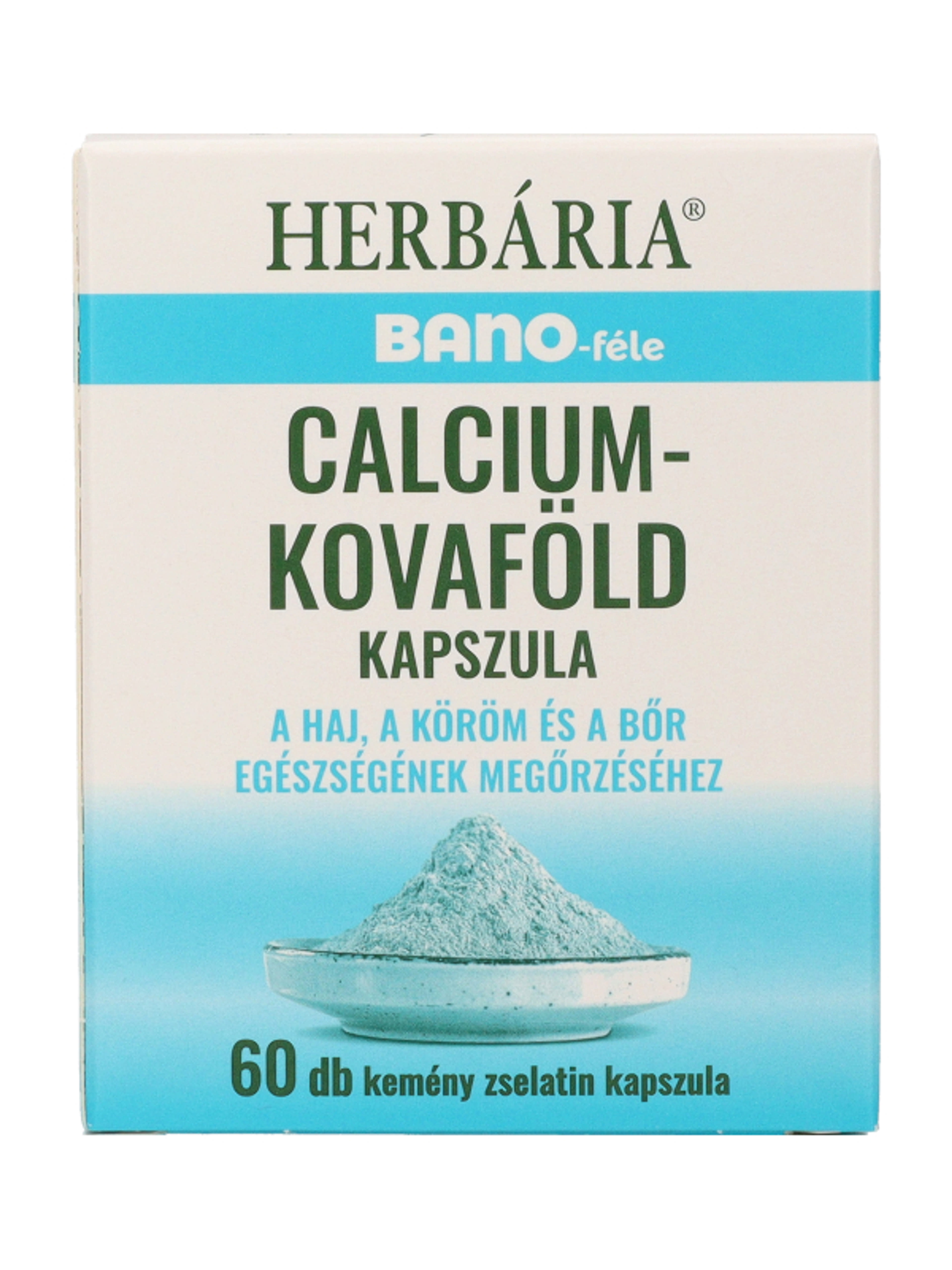 Bano Calcium-Kovaföld Kapszula - 60 db-2