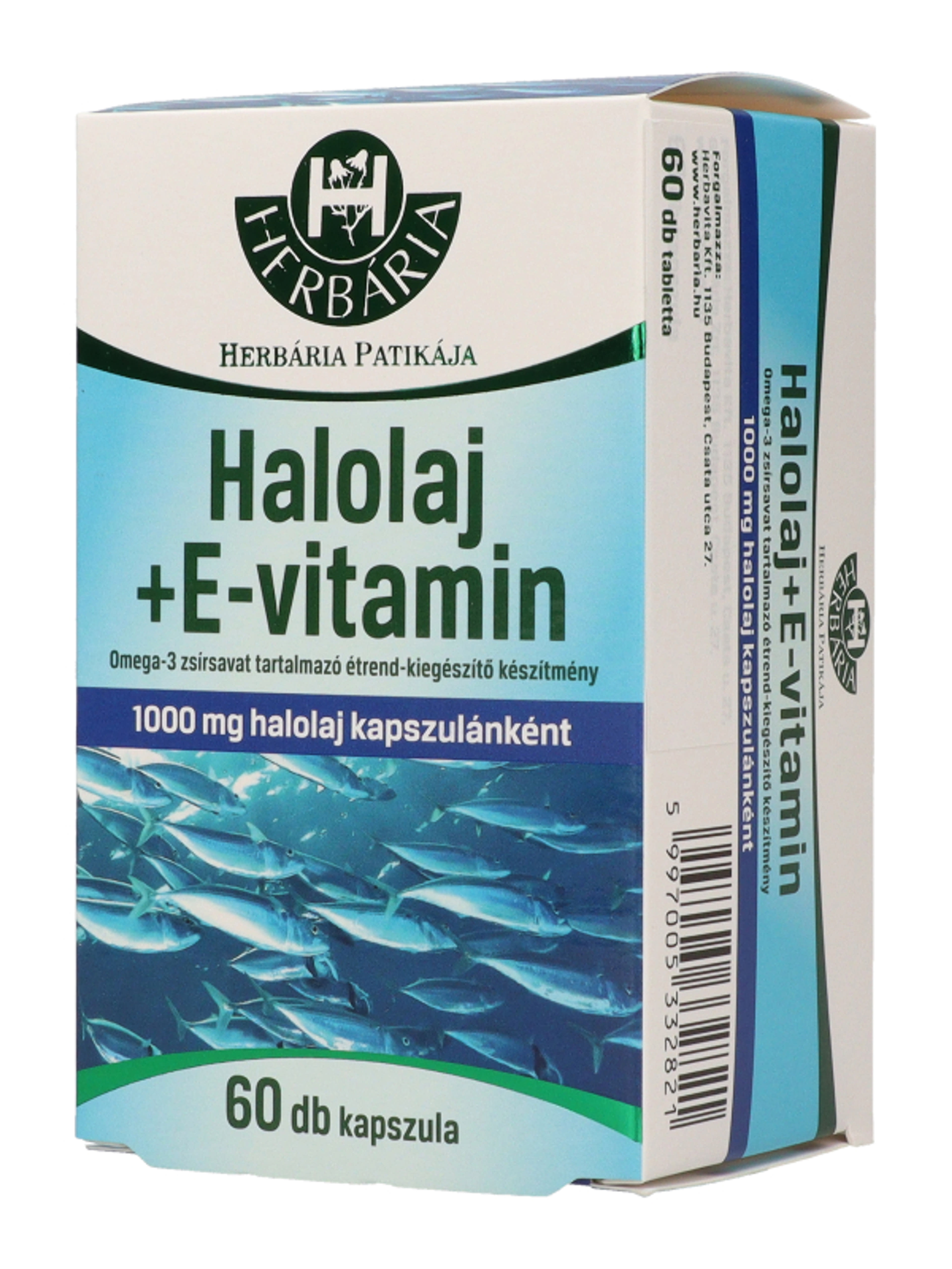 Herbária Halolaj+ E-Vitamin Kapszula - 60 db-3