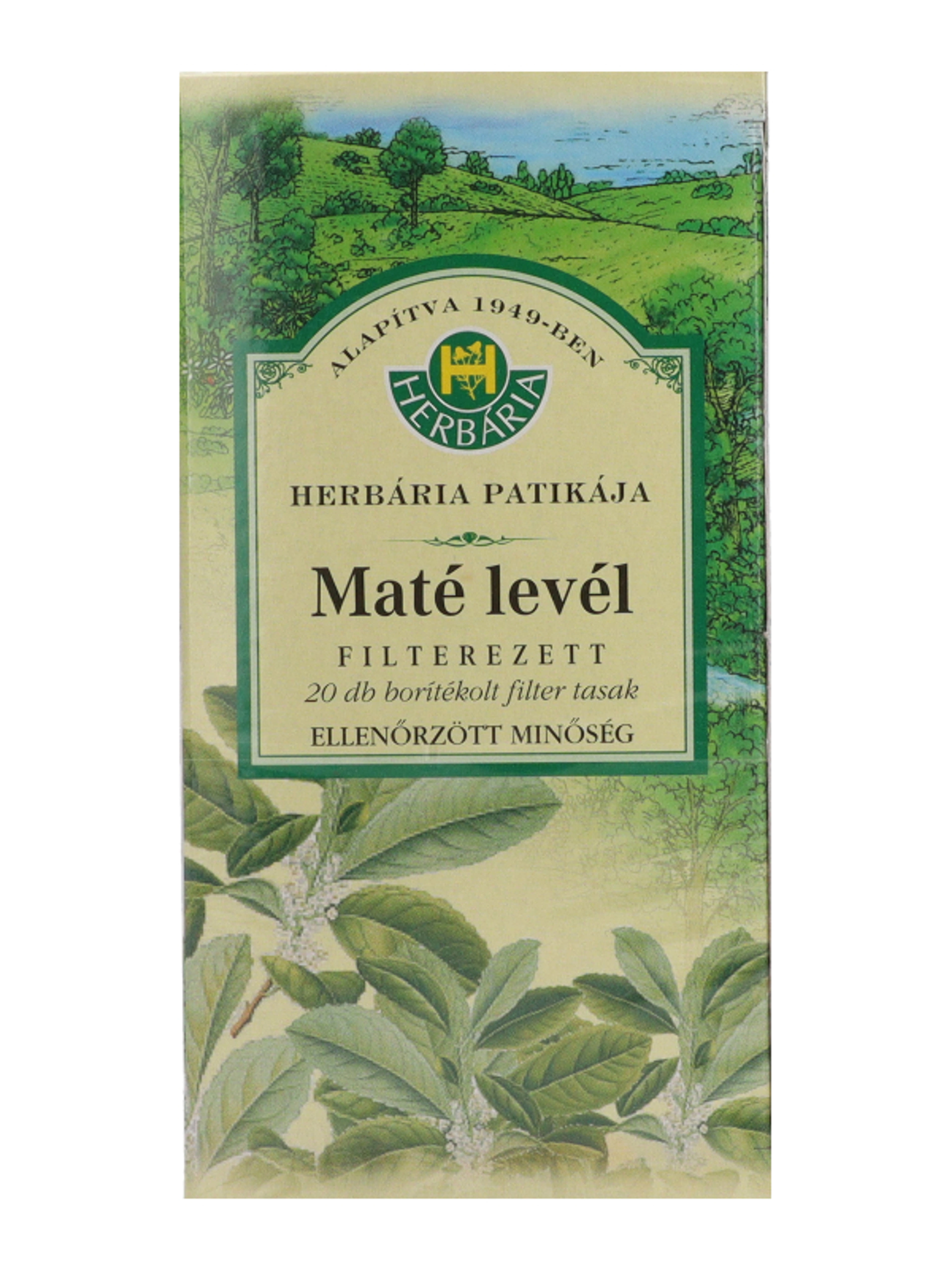 Herbaria mate filteres tea - 30 g-3