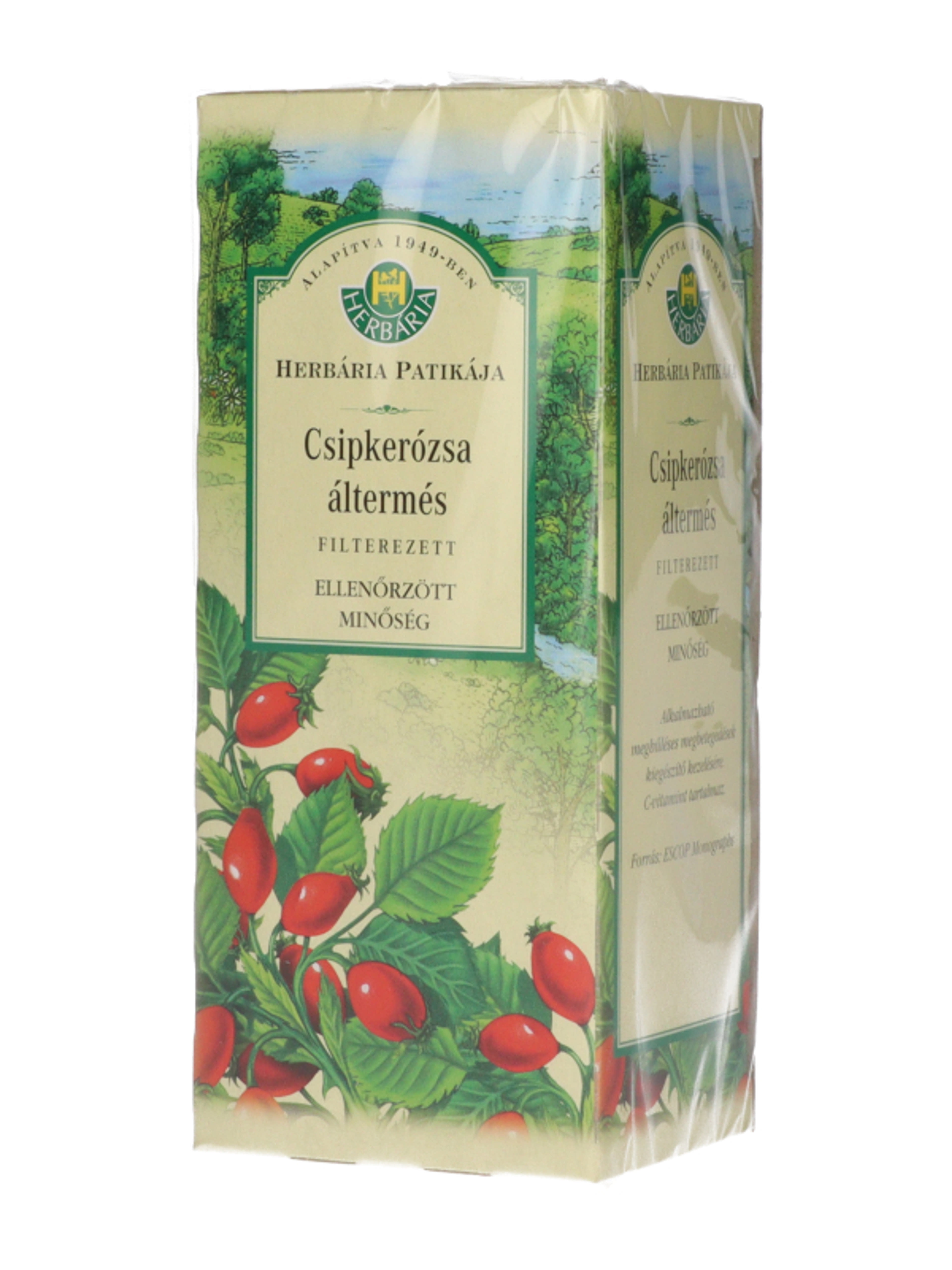 Herbária csipkerózsa áltermés filteres tea - 62,5 g-2