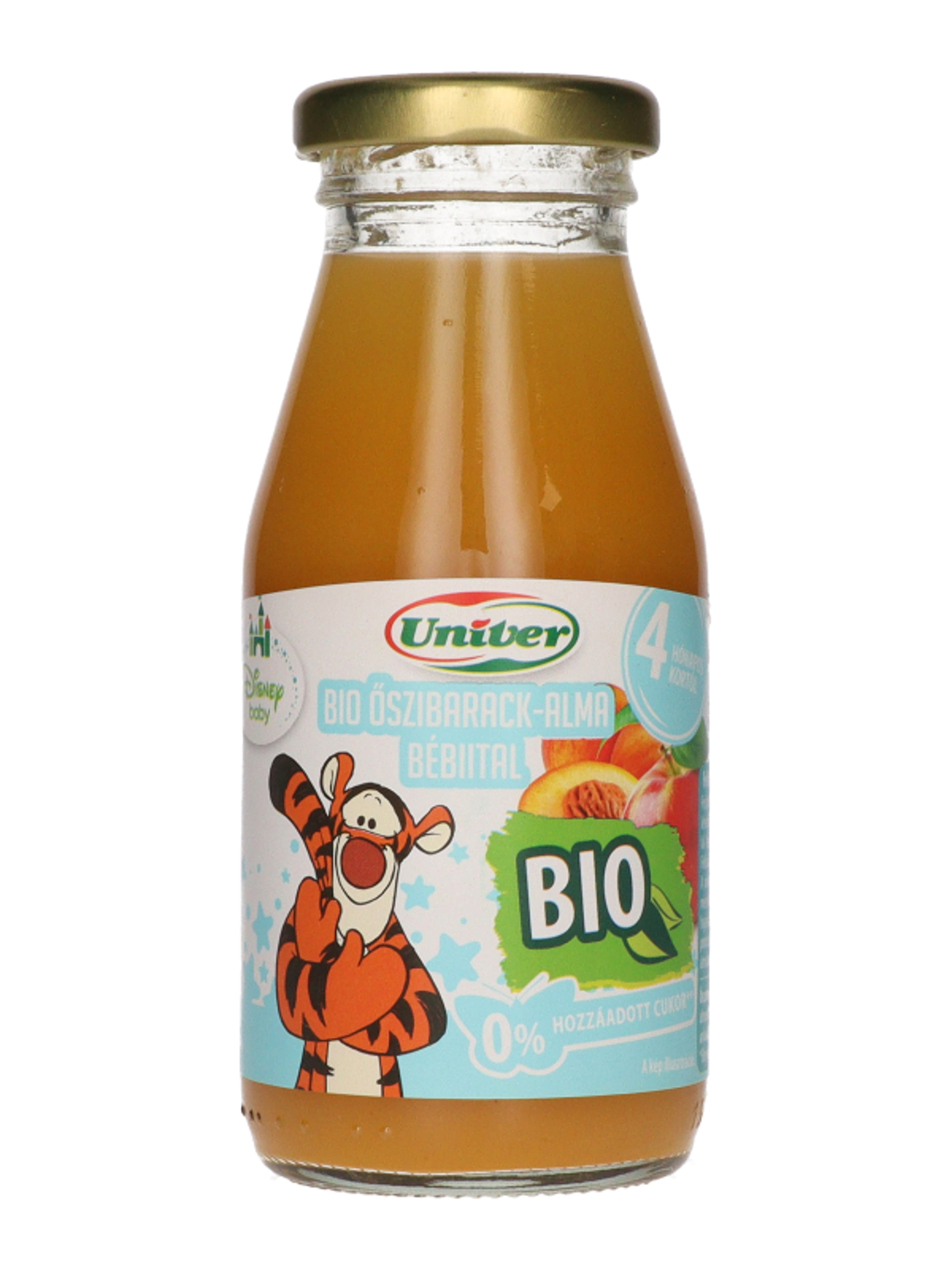 Univer Bio őszibarack, alma babaital 4 hónapos kortól - 200 ml-3