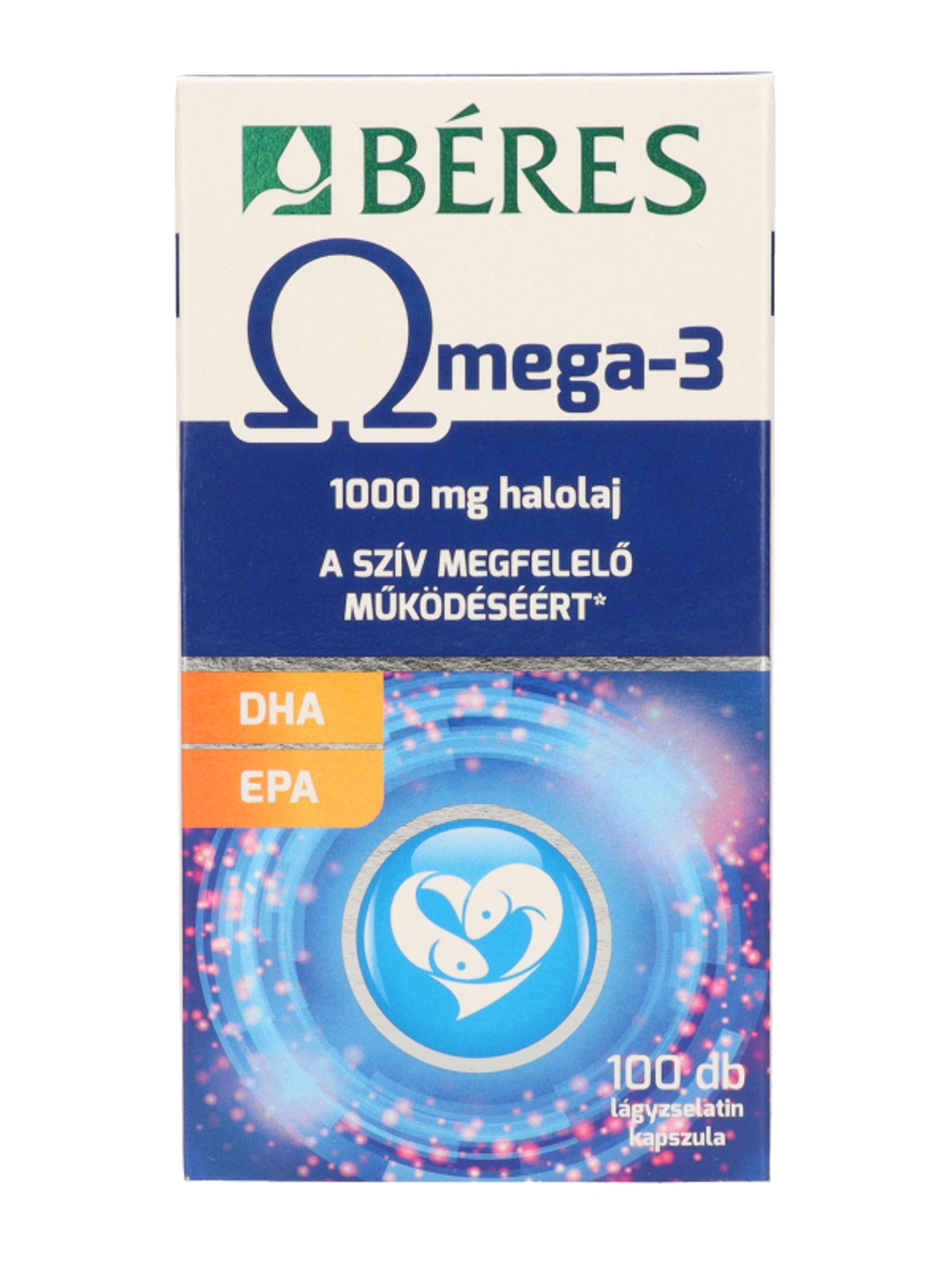 Béres Omega 3 lágyzselatin kapszula - 100 db-3
