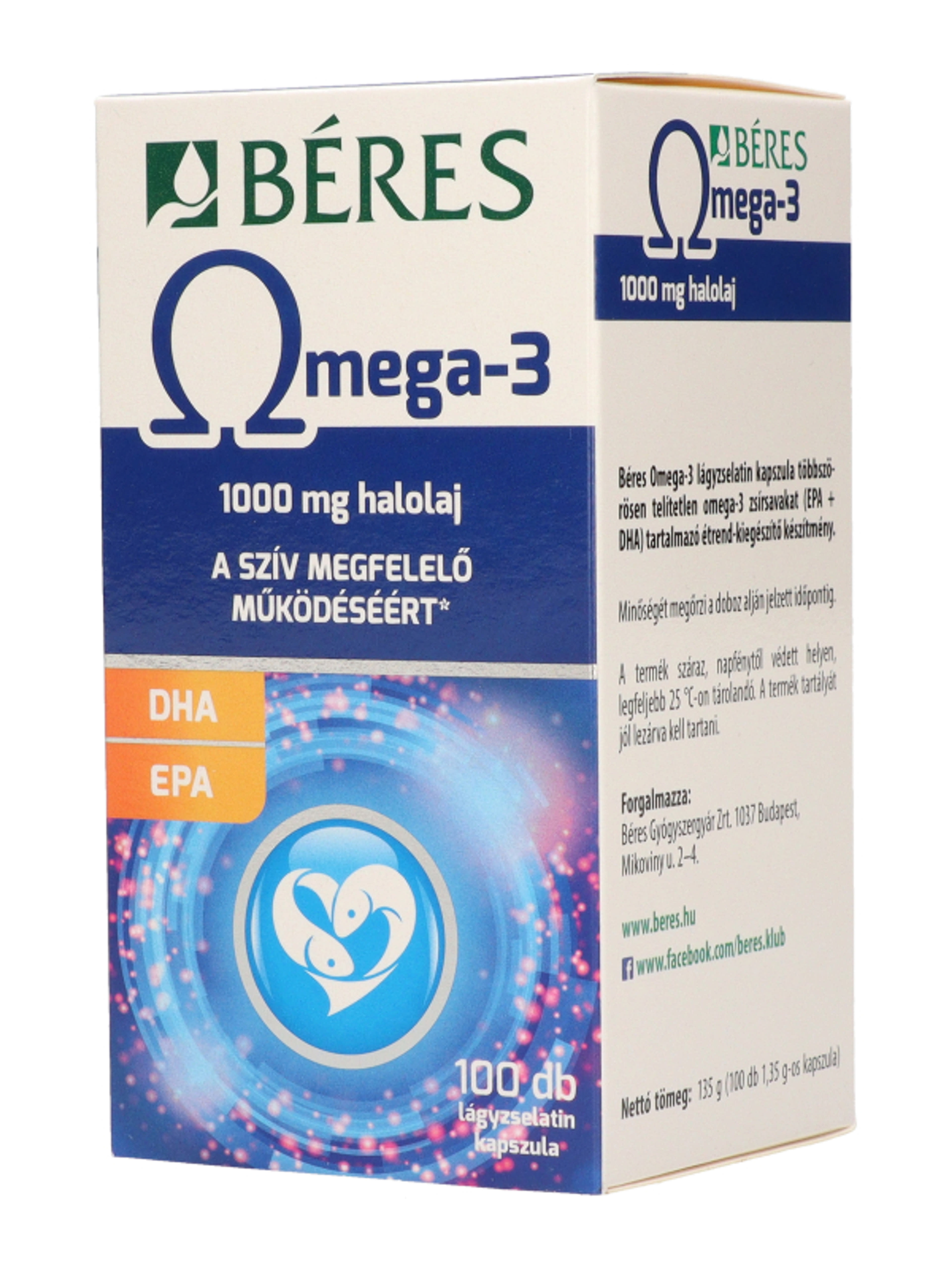 Béres Omega 3 lágyzselatin kapszula - 100 db-4
