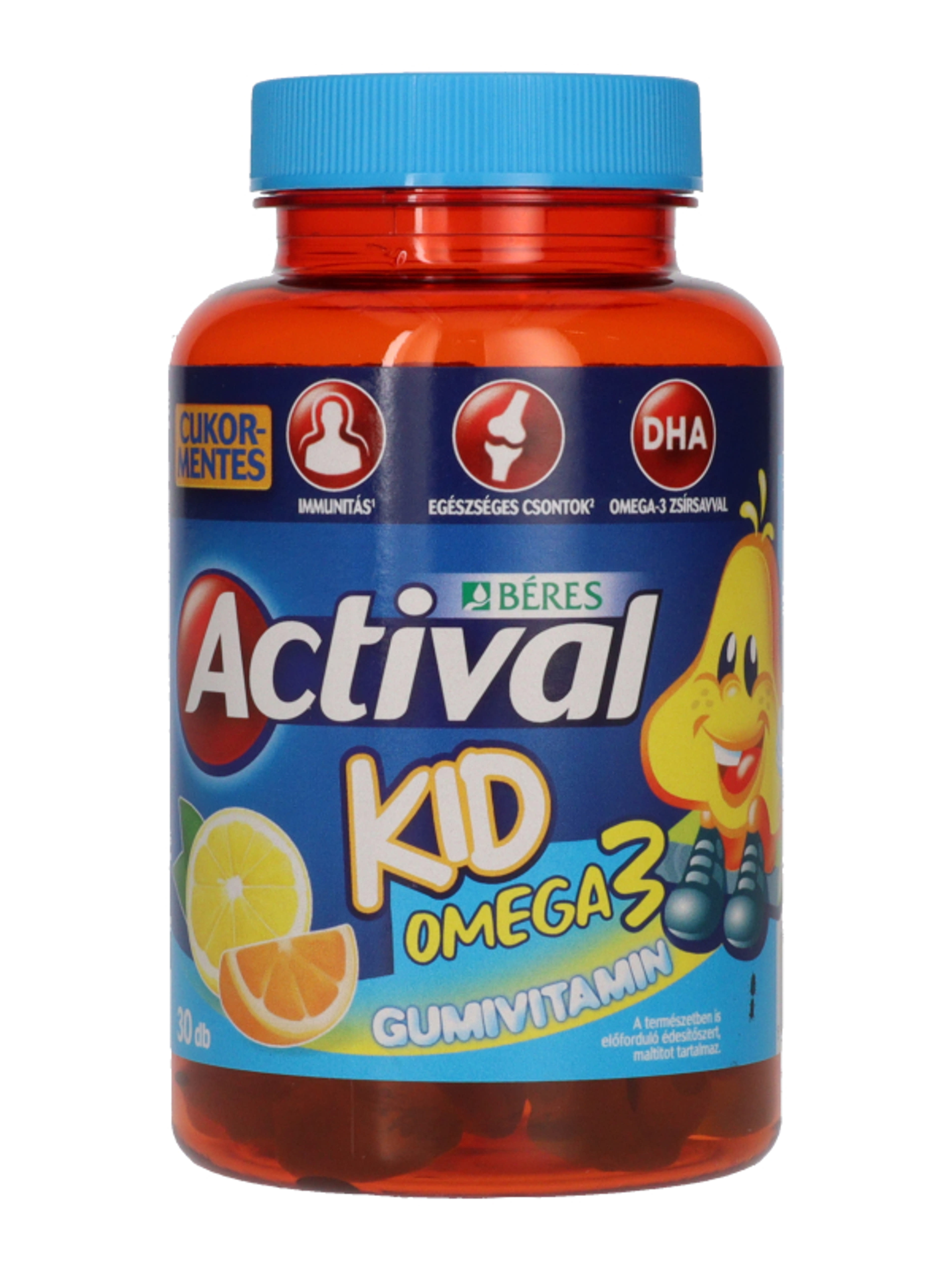 Béres Actival Kid Multivitamin+ Omega3 Gumitabletta - 30 db-3
