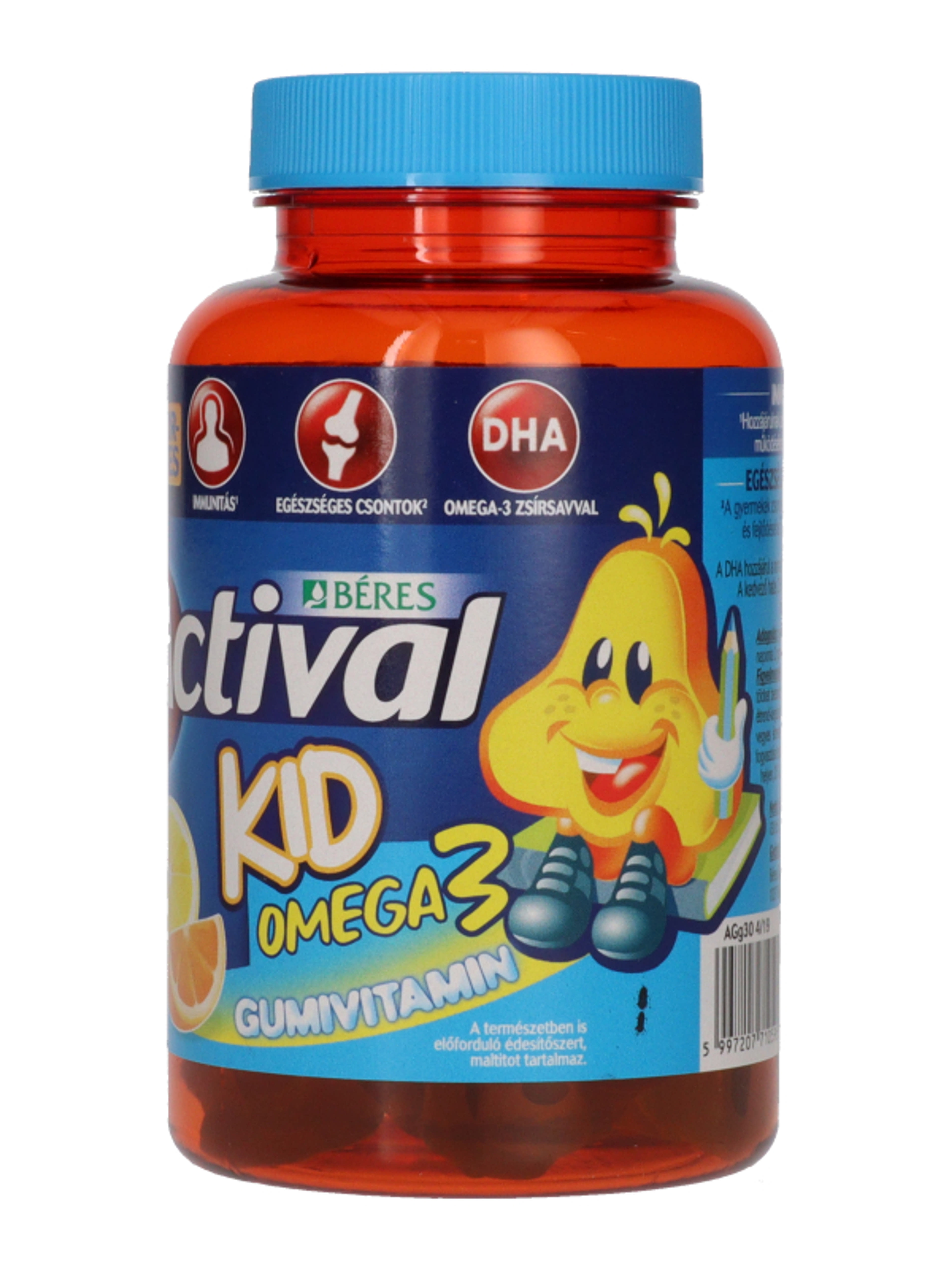 Béres Actival Kid Multivitamin+ Omega3 Gumitabletta - 30 db-4