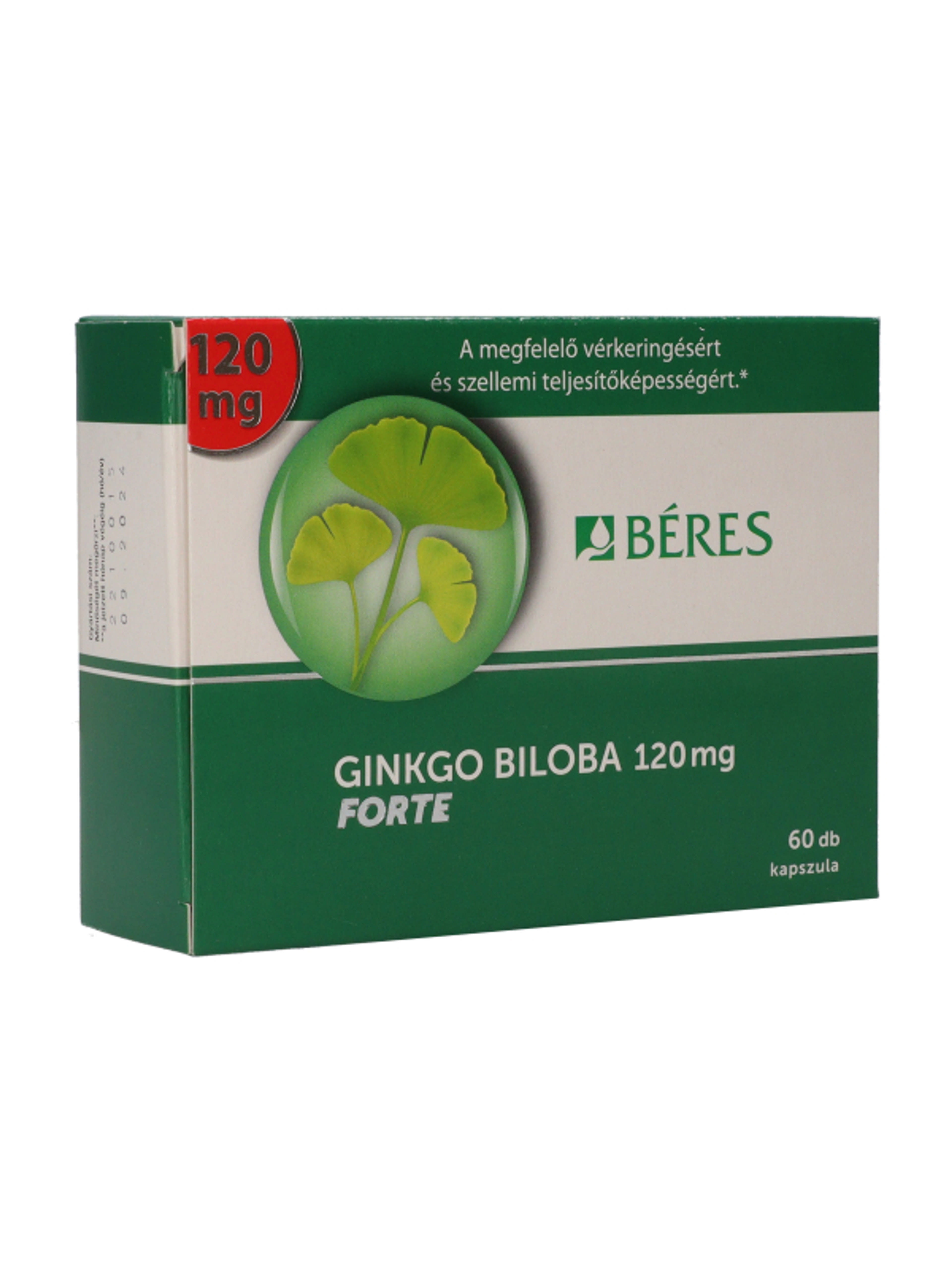 Béres Ginkgo Biloba 120mg Forte Kapszula - 60 db-6