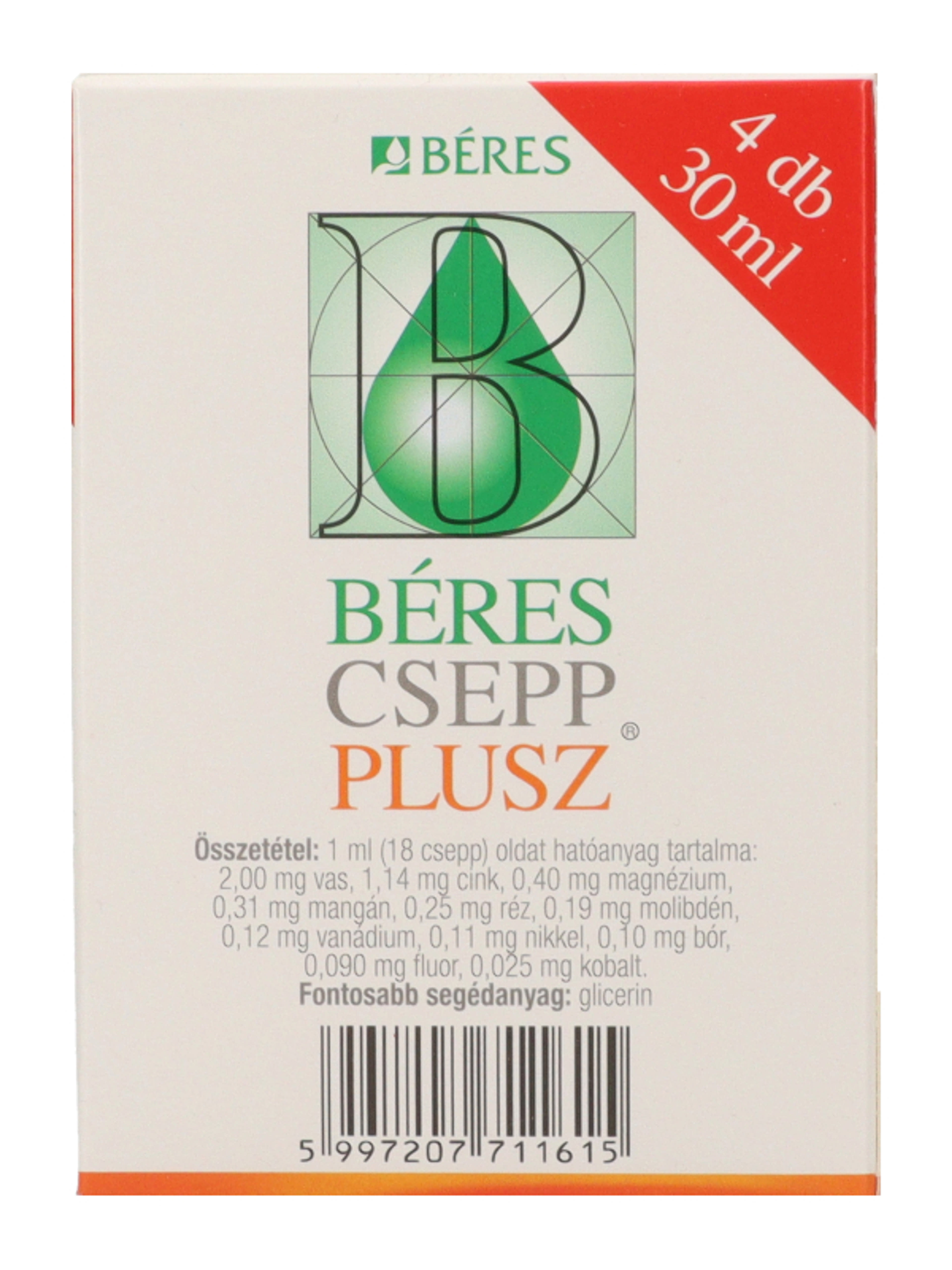Béres Csepp Plusz (4*30 ml) - 120ml-6
