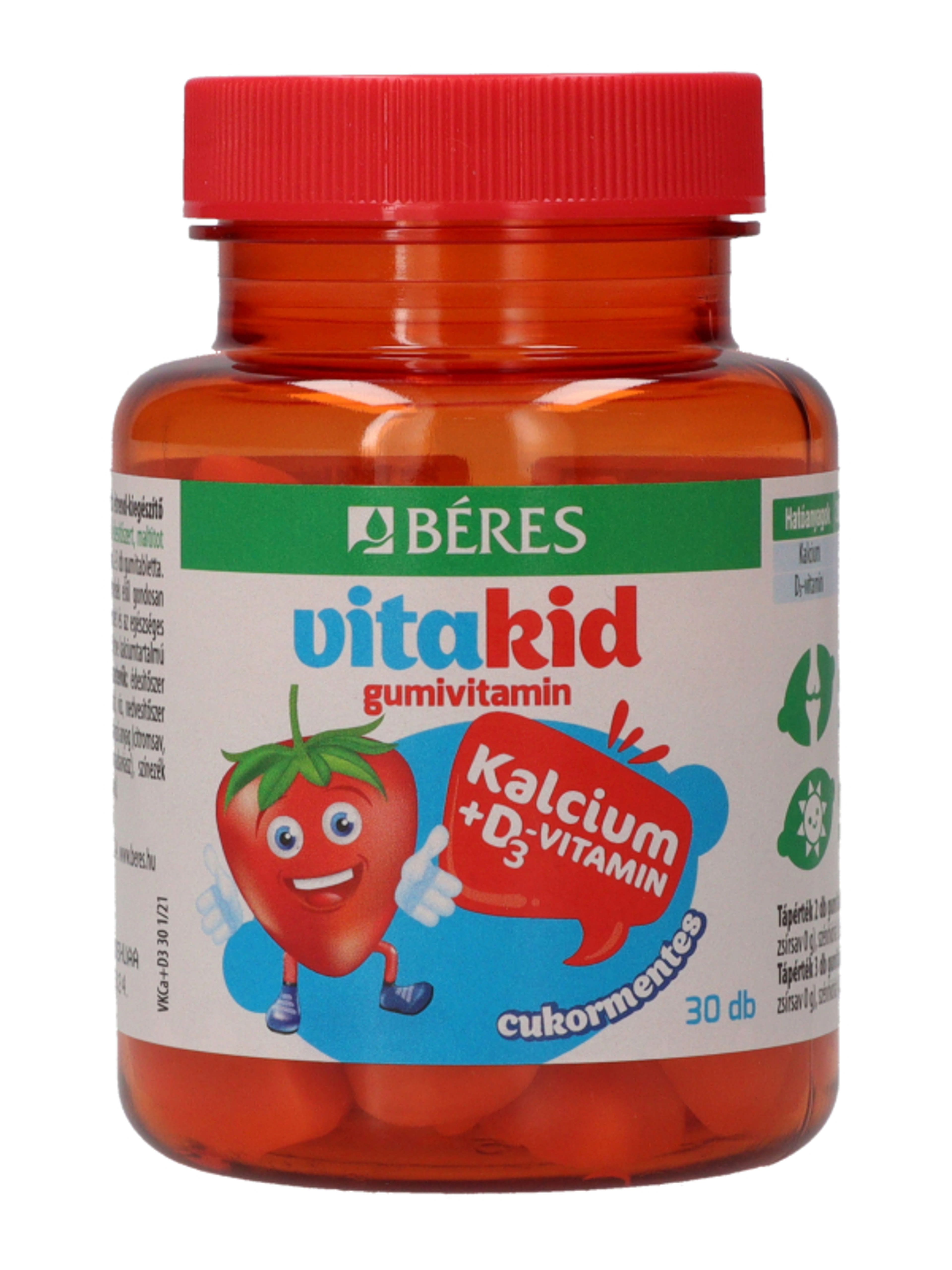 Béres Vita Kid Kálcium+D3 Gumivitamin - 30 db-3
