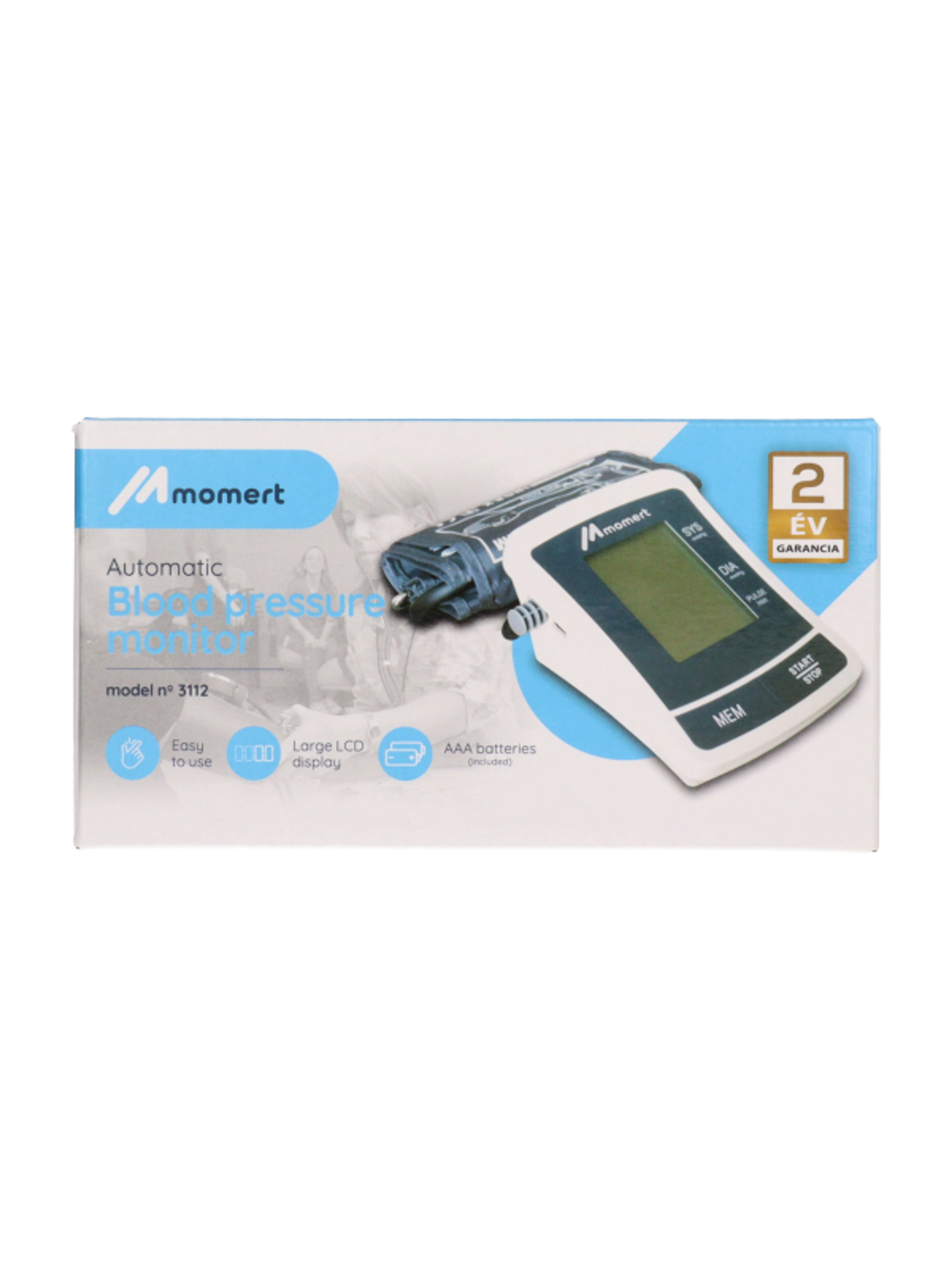 Momert automata vérnyomásmérő - 1 db-3