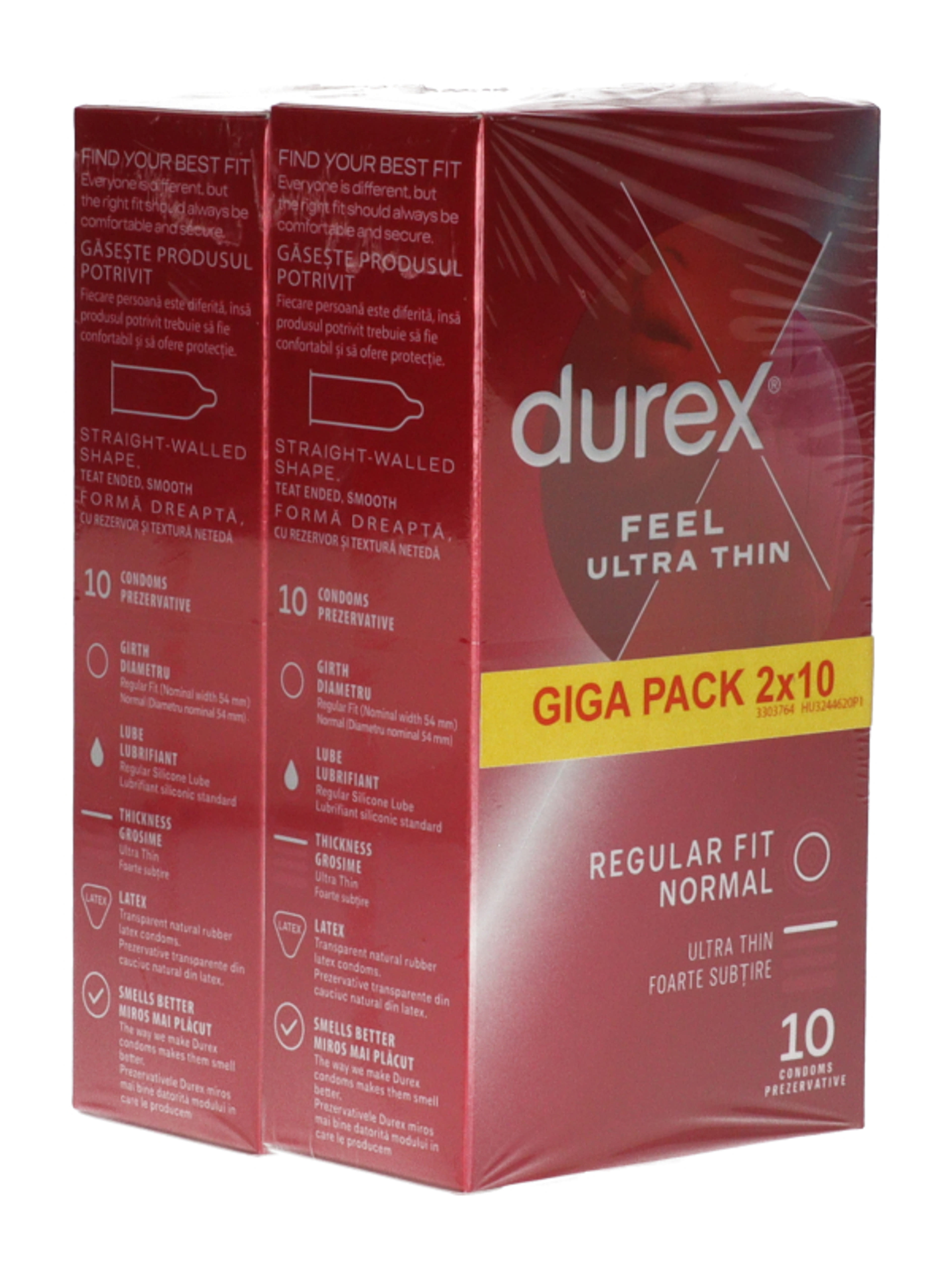 Durex Feel Ultra Thin óvszer - 20 db-4