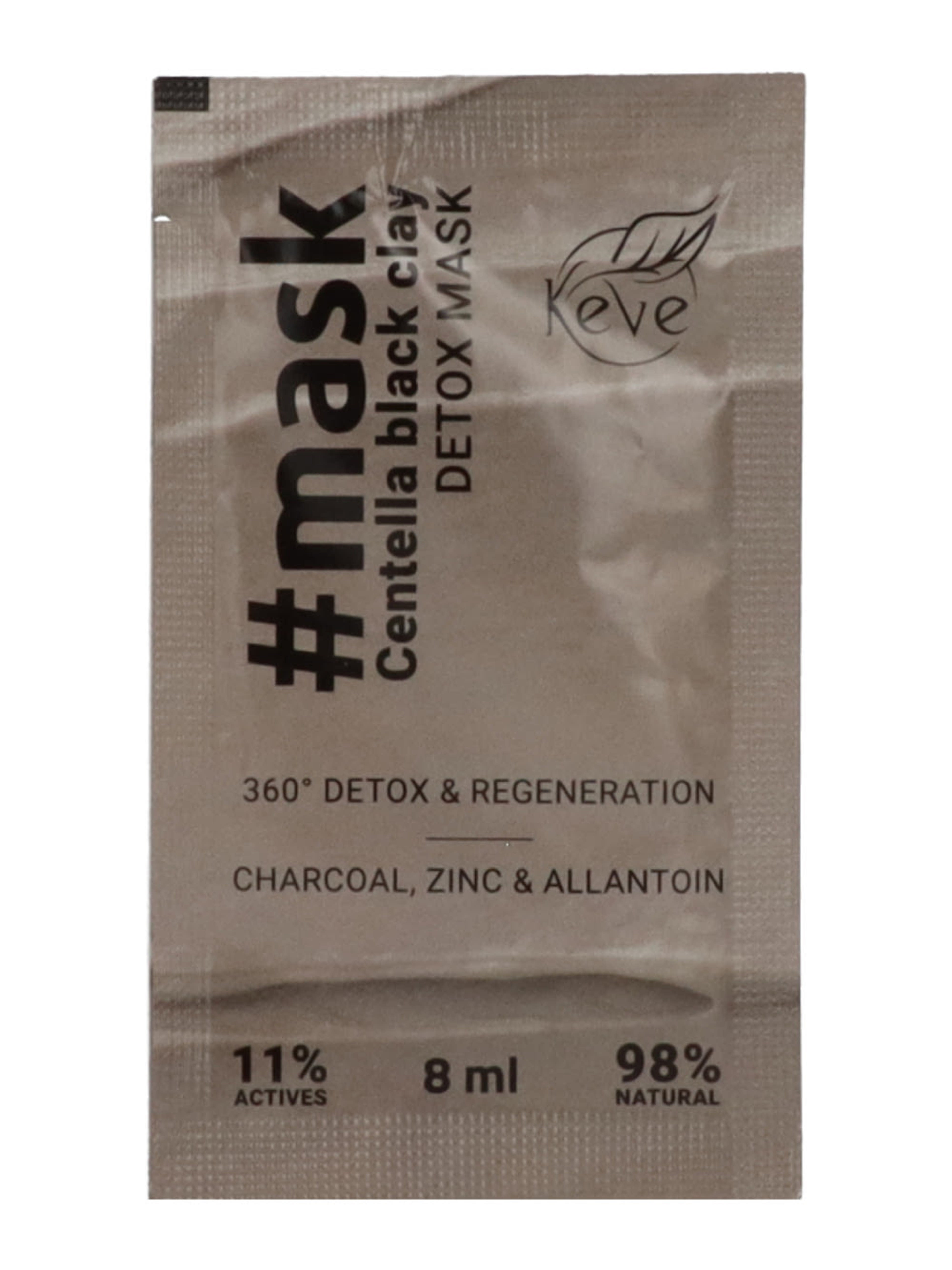 Keve #mask Fekete agyag detox maszk - 8 ml