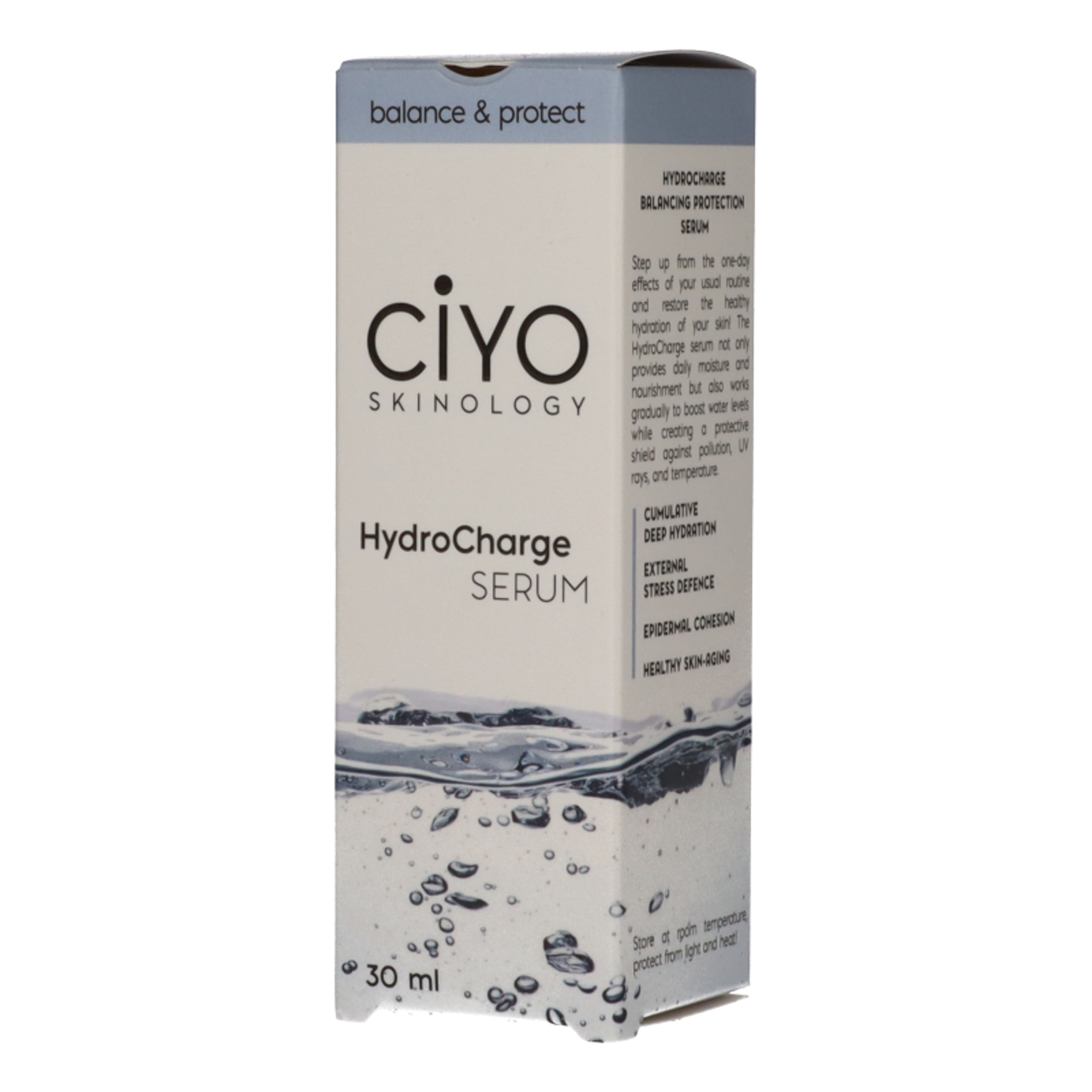 Ciyo HydroCharge kiegyensúlyozó és védő szérum - 30 ml-2