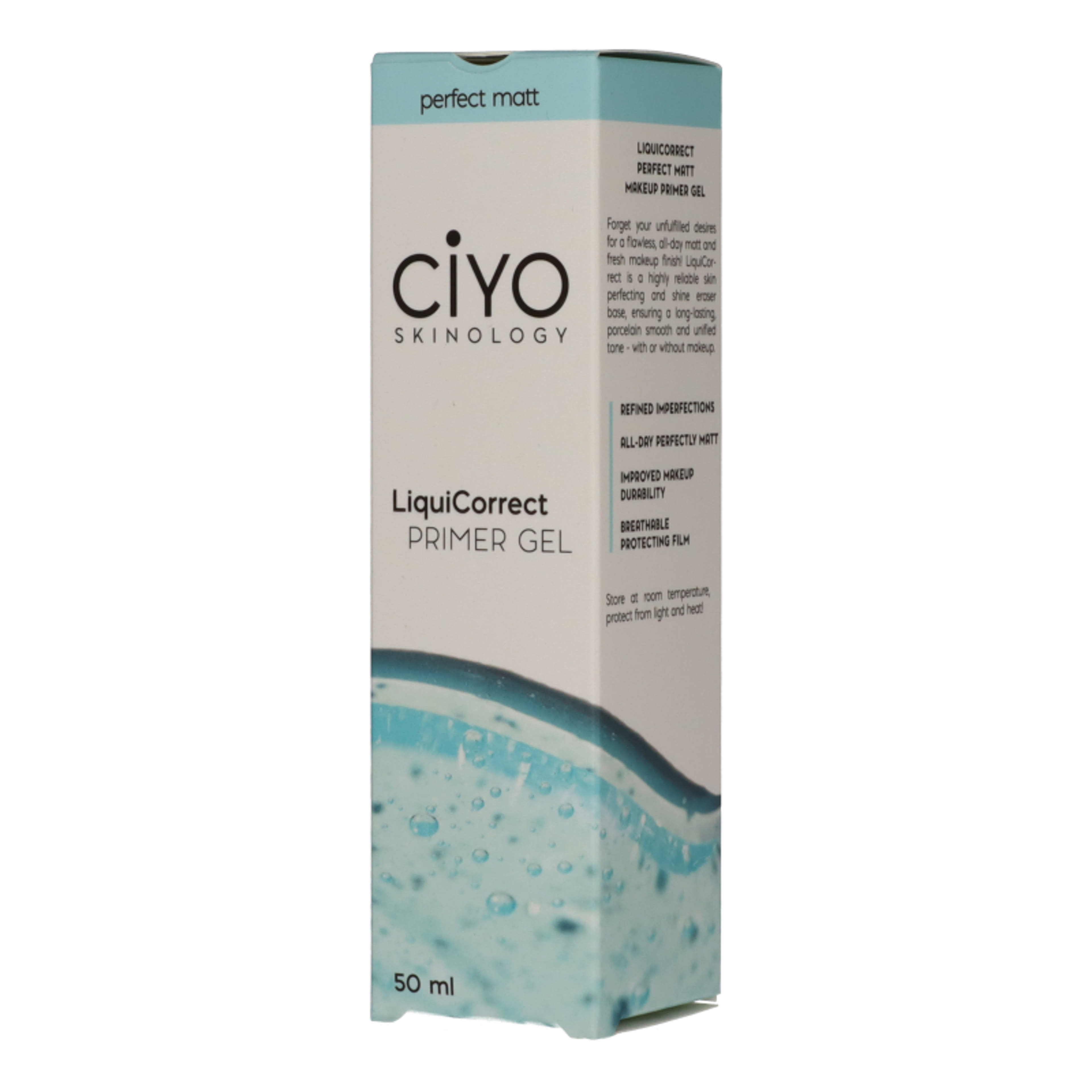 Ciyo LiquiCorrect perfect matt primer sminkalap gél - 50 ml-2