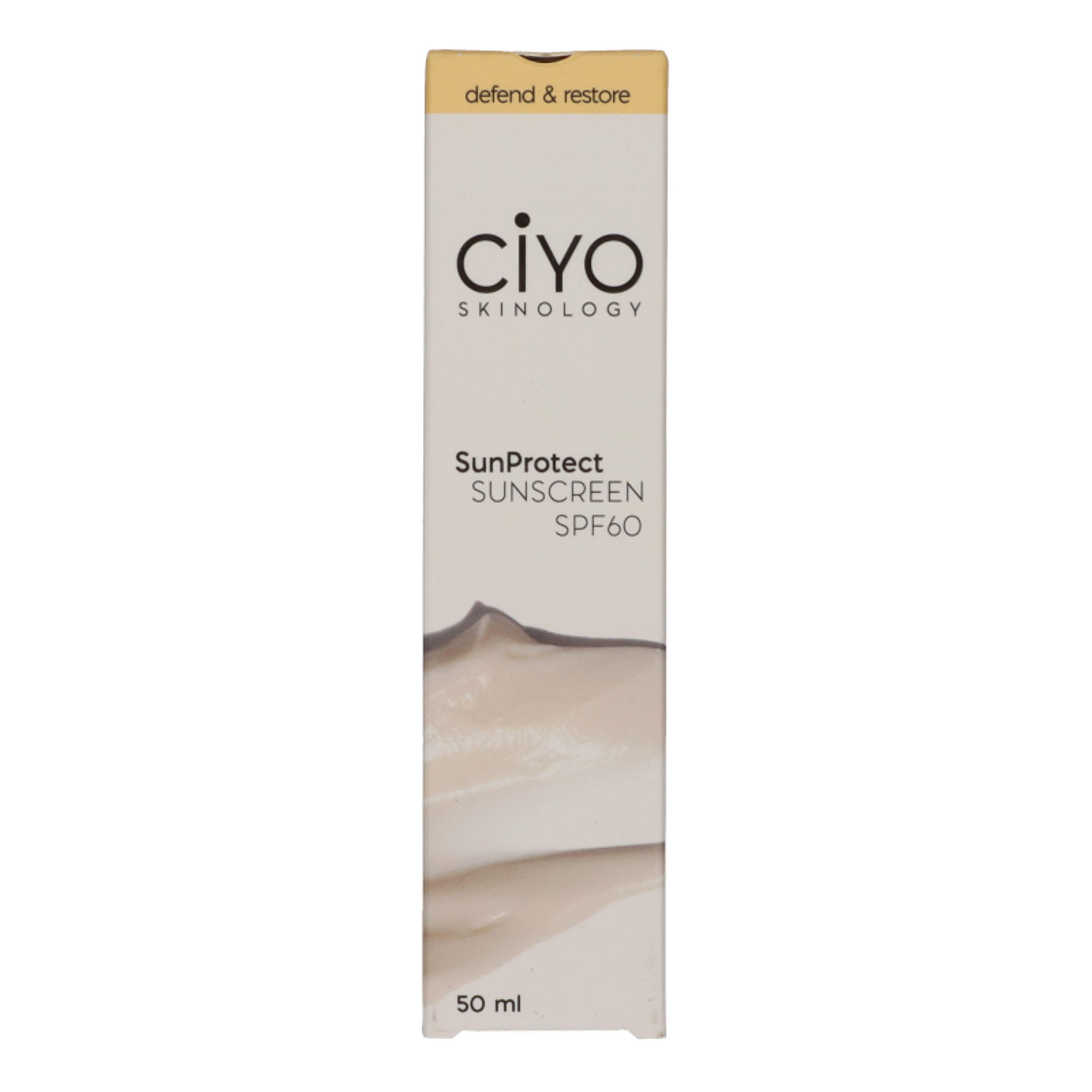 Ciyo SunProtect SPF60 fényvédő krém - 50 ml-1