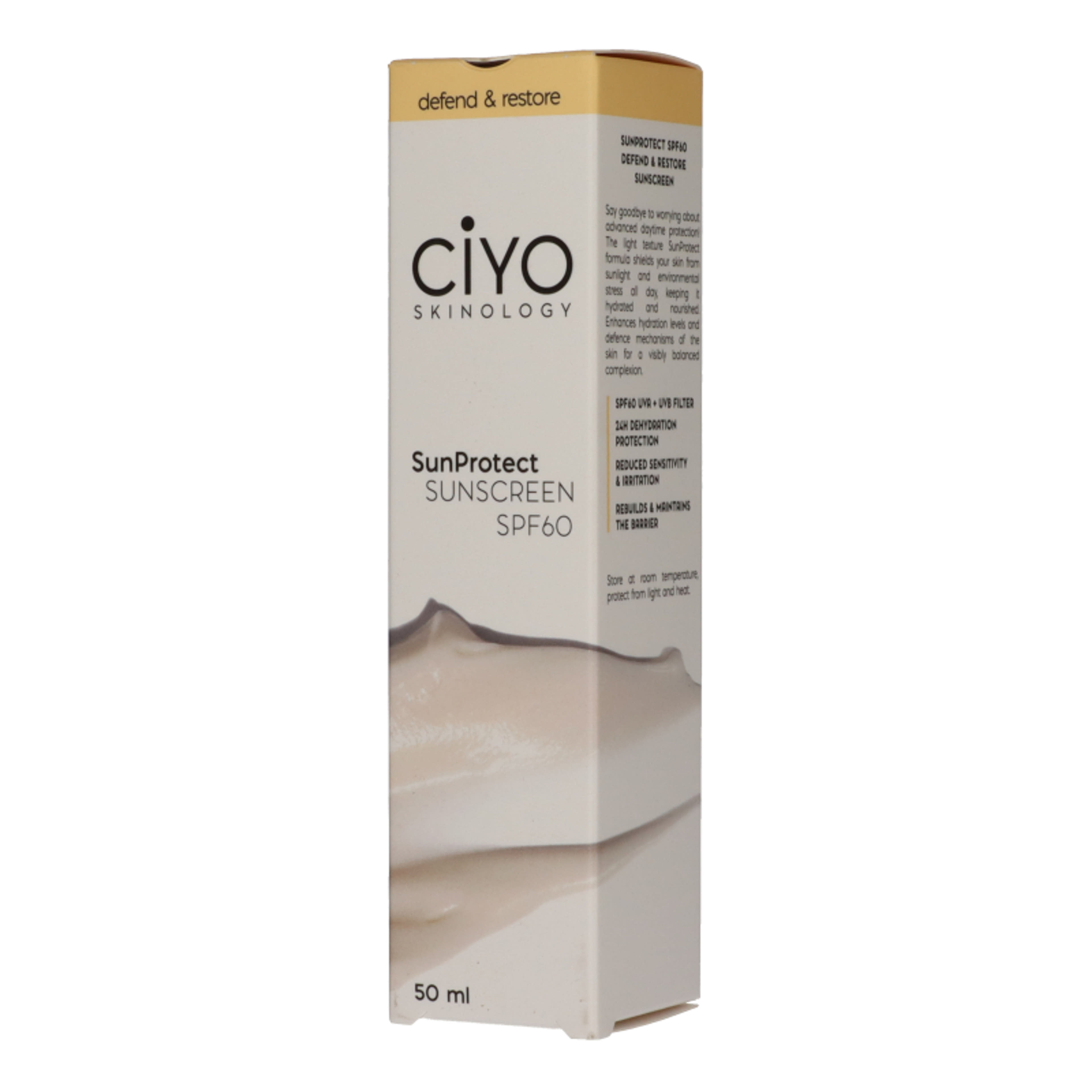 Ciyo SunProtect SPF60 fényvédő krém - 50 ml-2