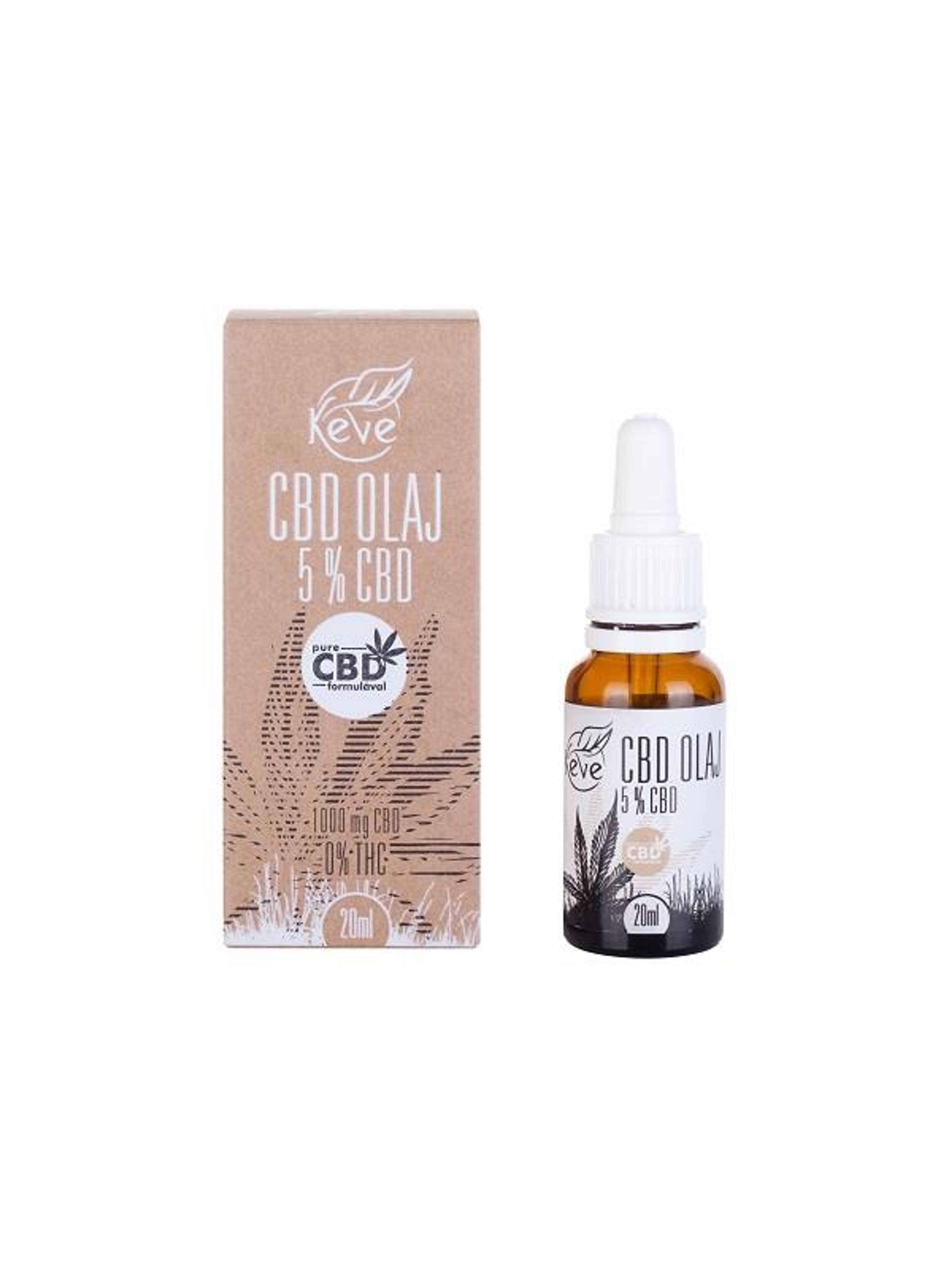 Keve CBD olaj 5% - 20 ml-2