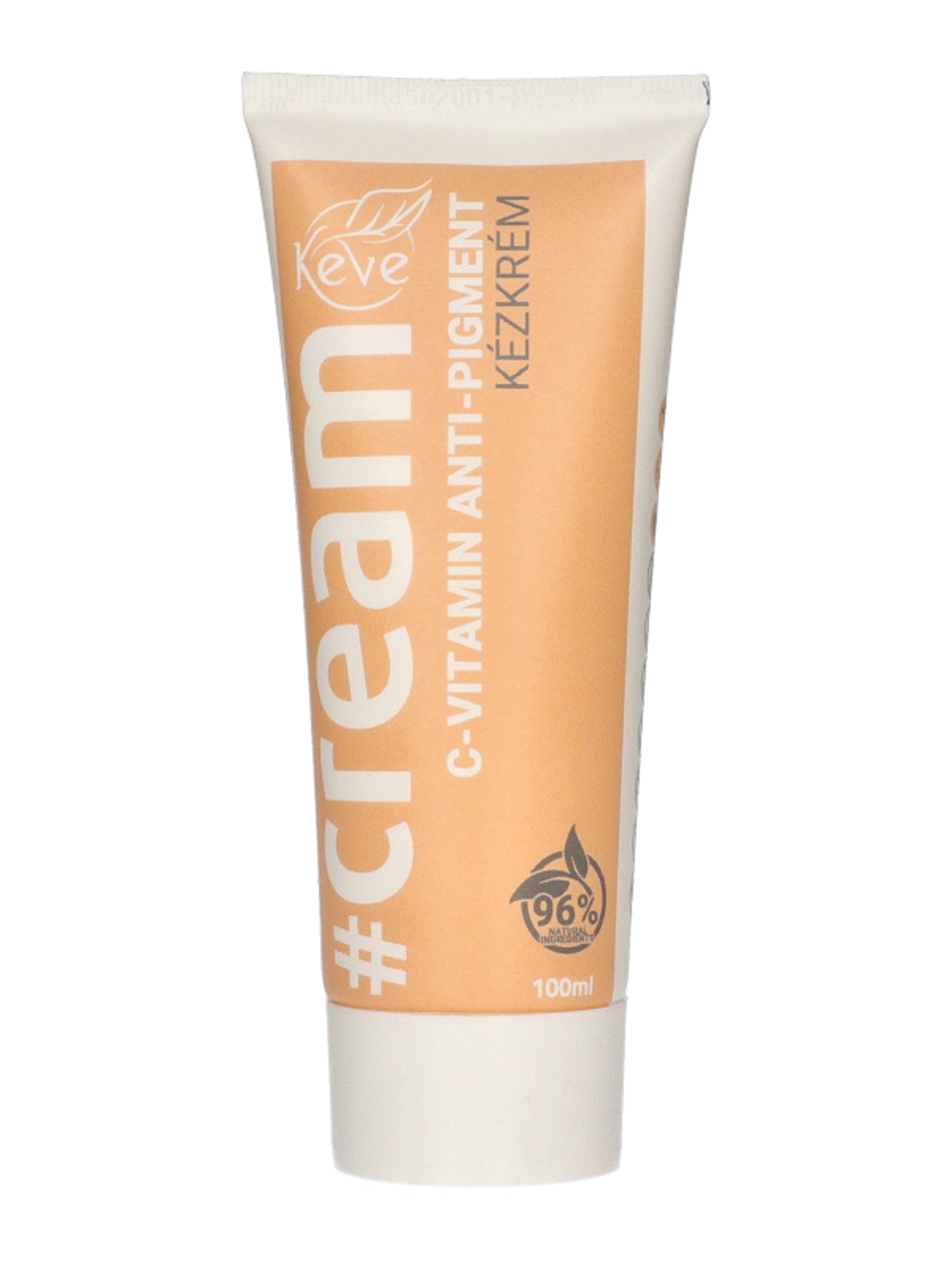 Keve #Creme Anti Pigment kézkrém C-vitaminnal - 100 ml