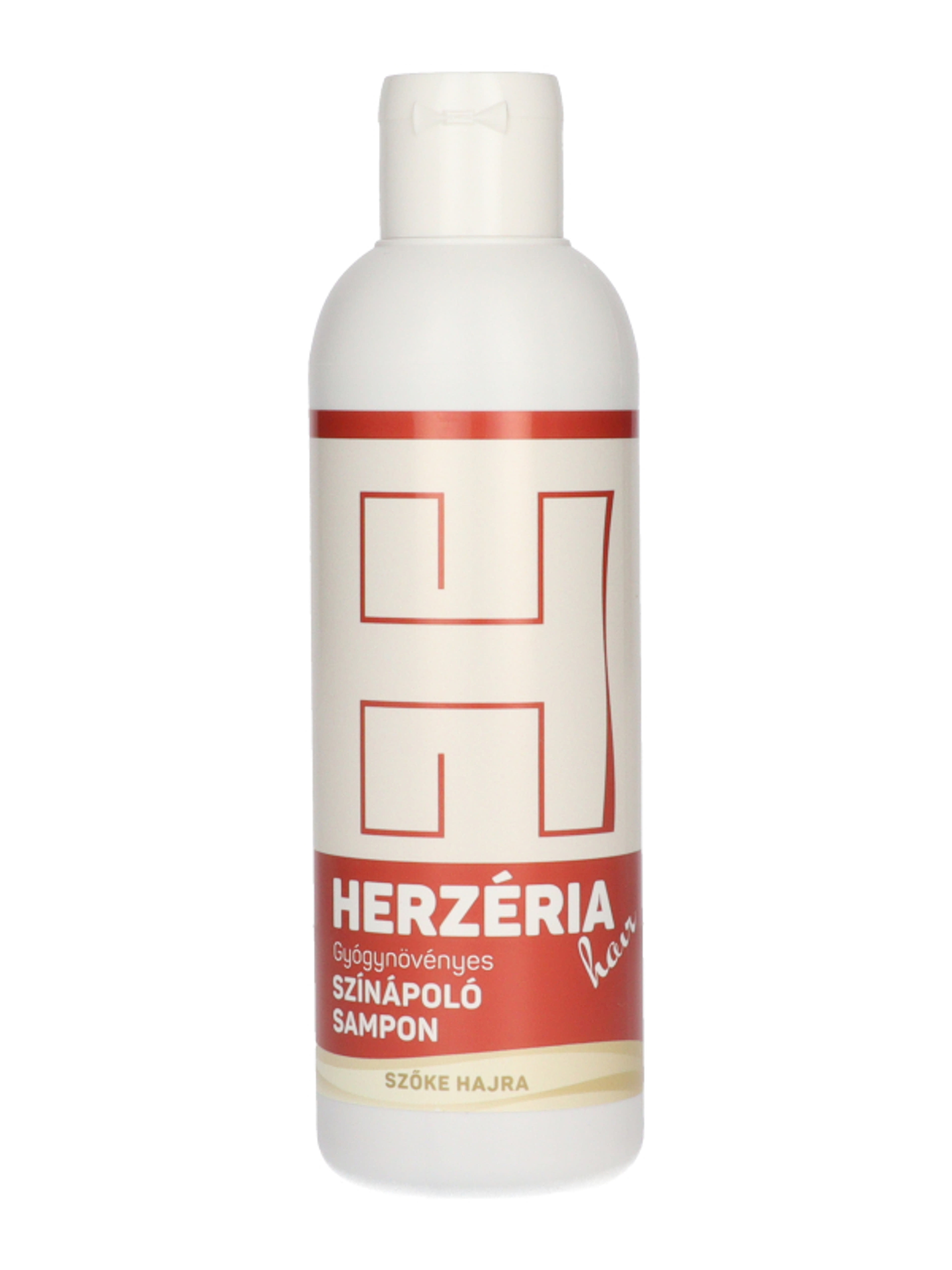 Herzéria Hair gyógynövényes sampon szőke hajra - 200 ml