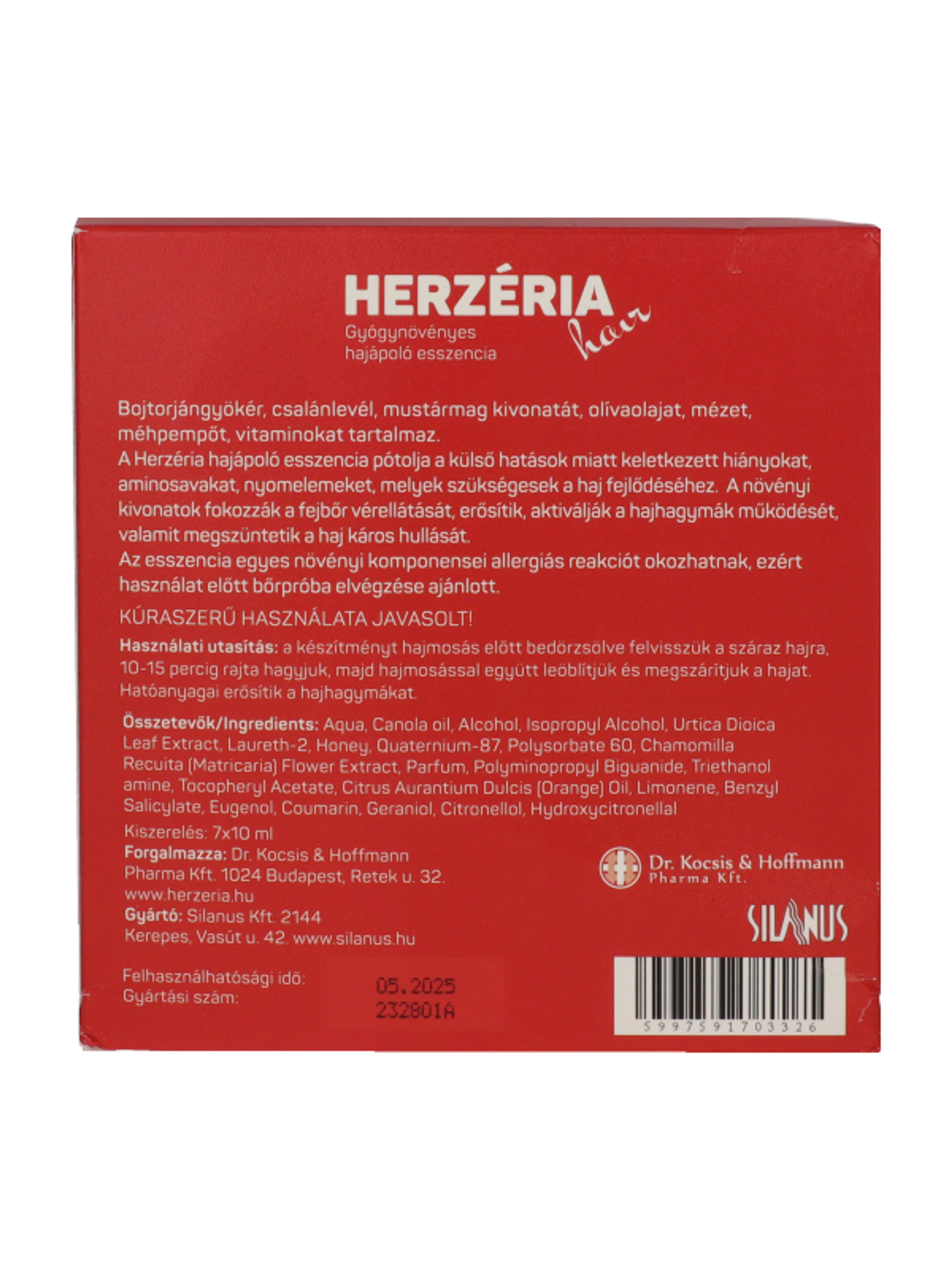 Herzéria Hair hajápoló esszencia - 70 ml-3