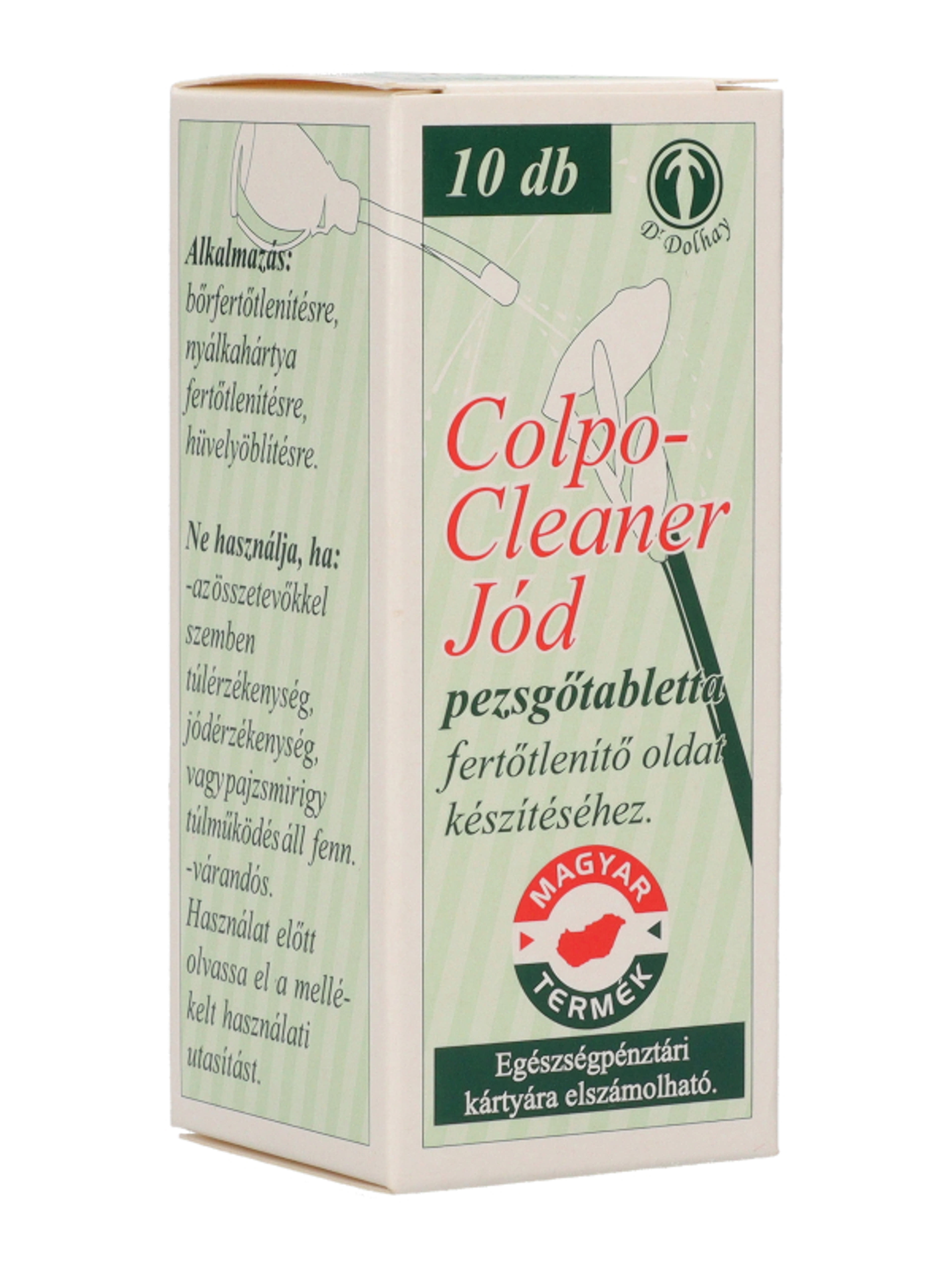 Colpo-Cleaner jód pezsgőtabletta - 10 db-5